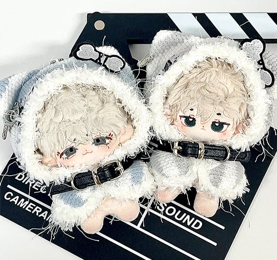 ぬい服 にじぱぺっと オーダー うさぎ くま ねこ いぬ おすわり にじ