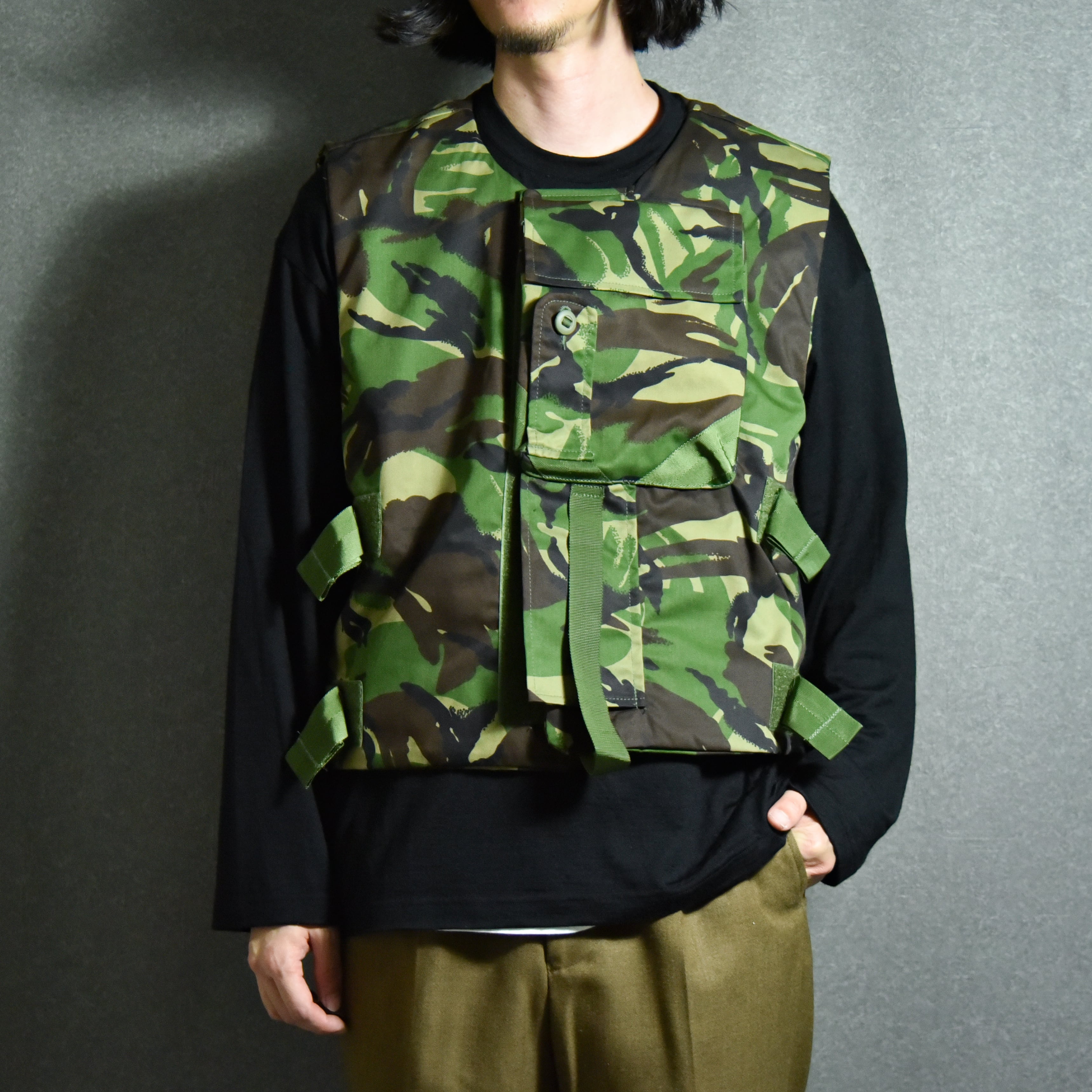 DEAD STOCK】British Army Camouflage Tactical Vest イギリス軍