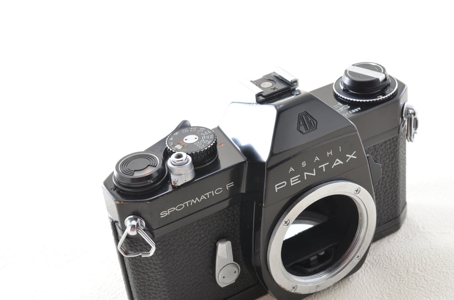 フィルムカメラ 整備済 完動品 Pentax SPF + f/1.8 L219 フィルム