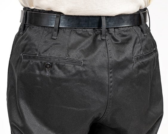 WORKERS(ワーカーズ)～Officer Trousers, Regular Fit, Type 2, Black