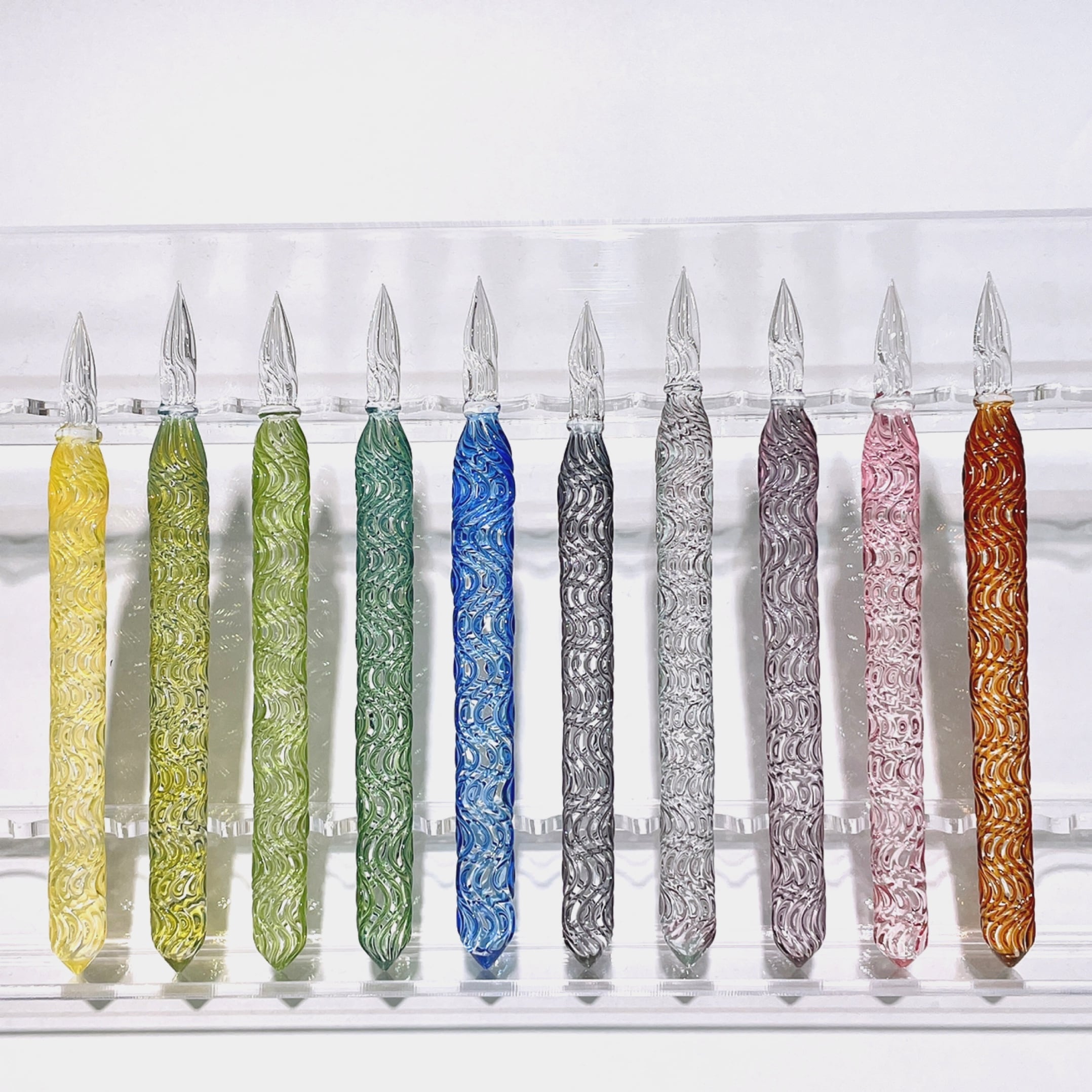 HASE硝子工房 ガラスペン 流水ショート 【公式通販】