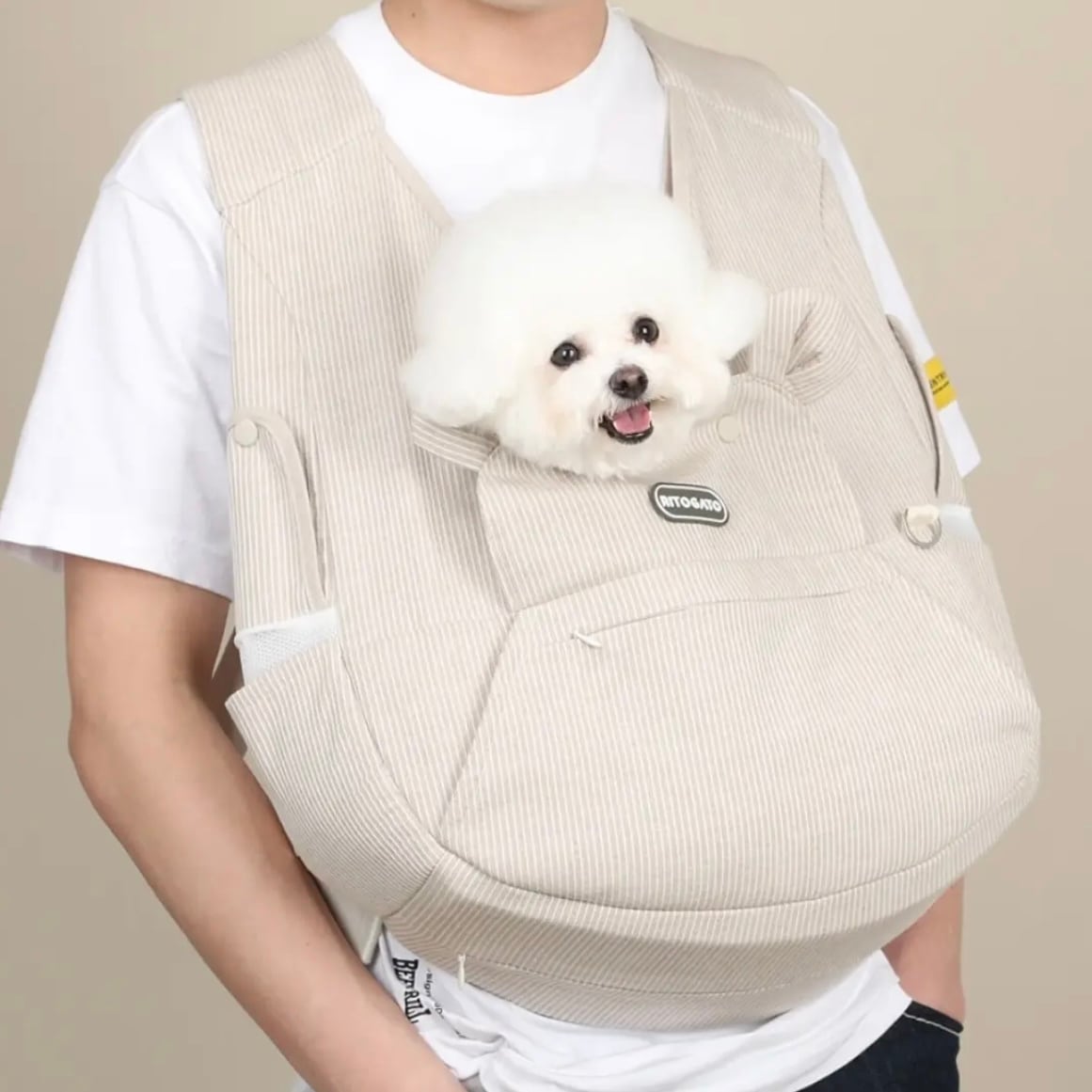 即納/予約【ritogato】voddly cooloud front bag（ベージュ） | ropet