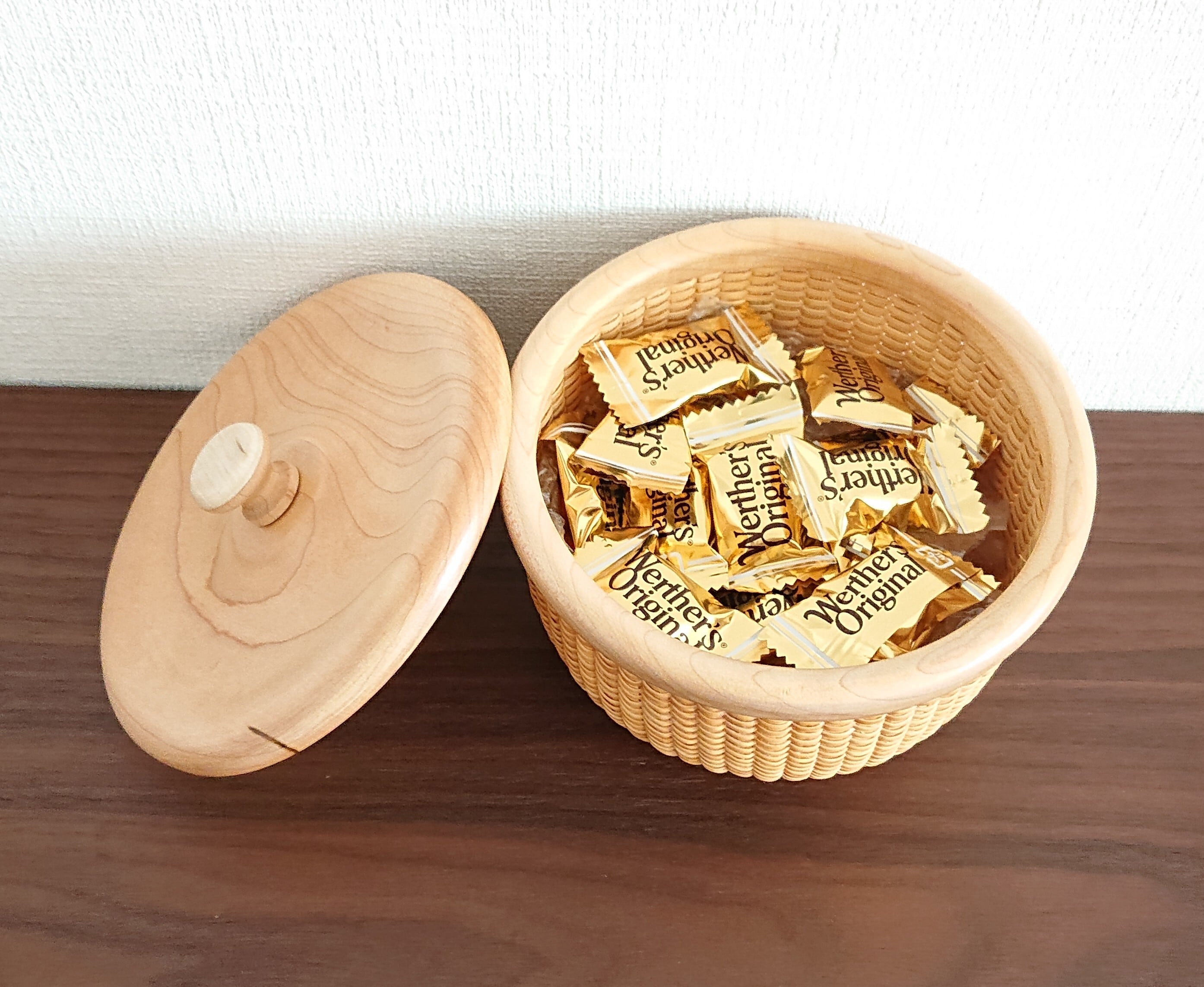 ミニナンタケットバスケット（人工象牙）1インチ ラタン インテリア