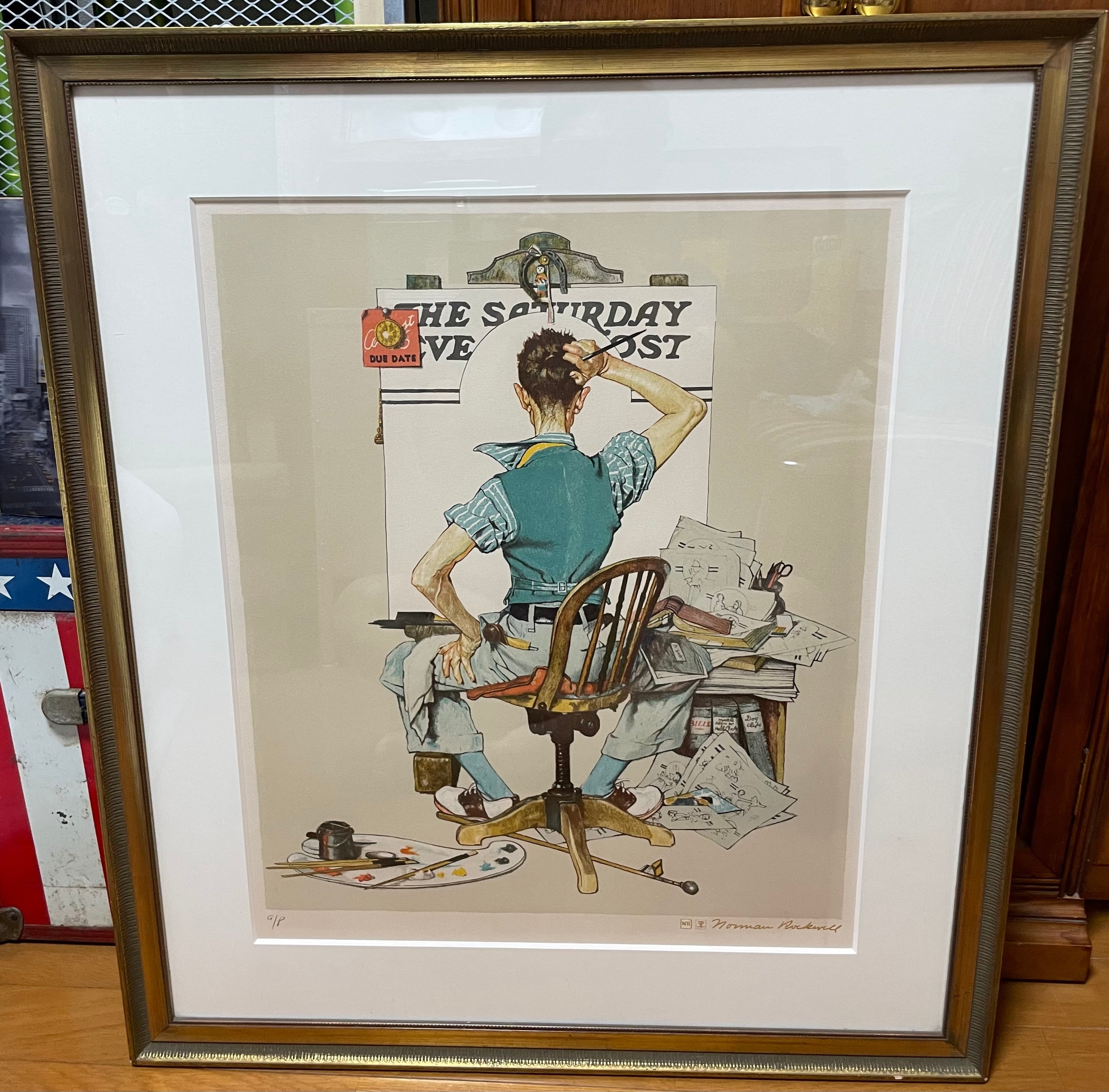 絵画アート『ノーマンロックウェル』3点セット 【公式通販】