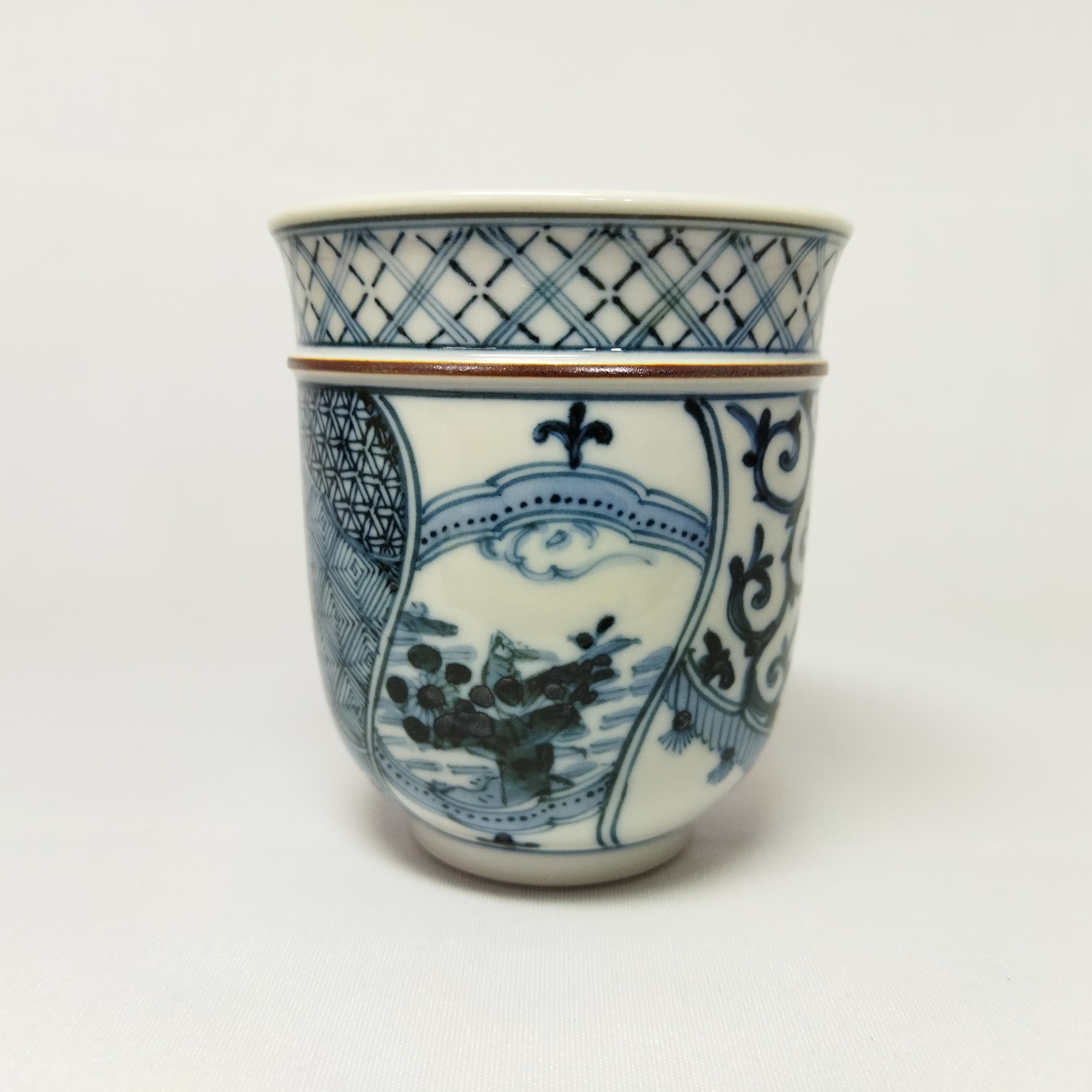 山本長左作 寿宝文 湯呑（大） | 九谷陶泉オンライン店舗