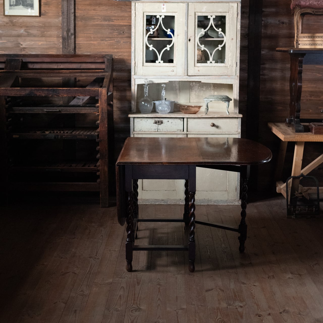 Gate Leg Table / ゲートレッグテーブル 〈ダイニングテーブル・ティー