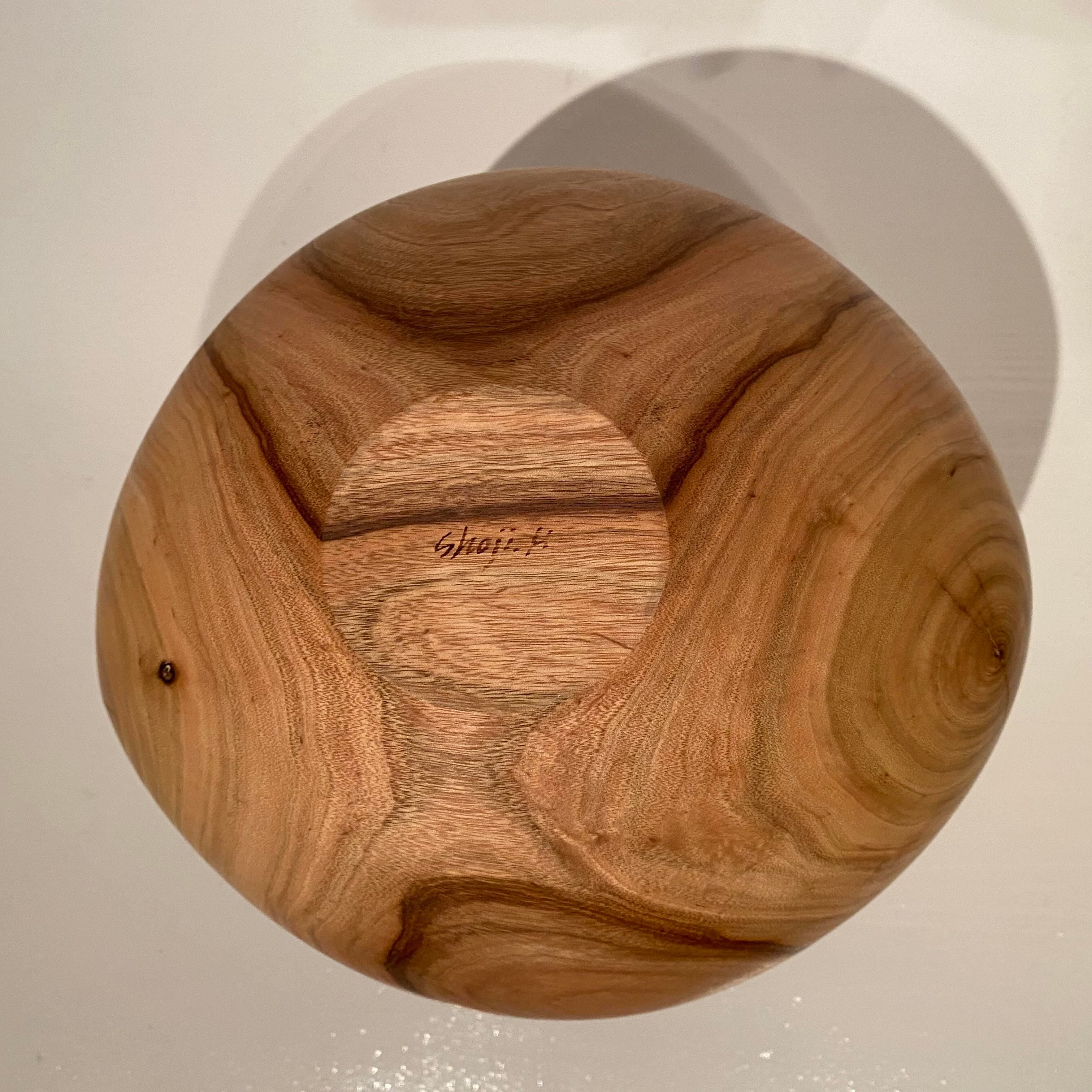 ビンテージ wood abstract sculpture 右側 盛永省治 盛永省治sculpture