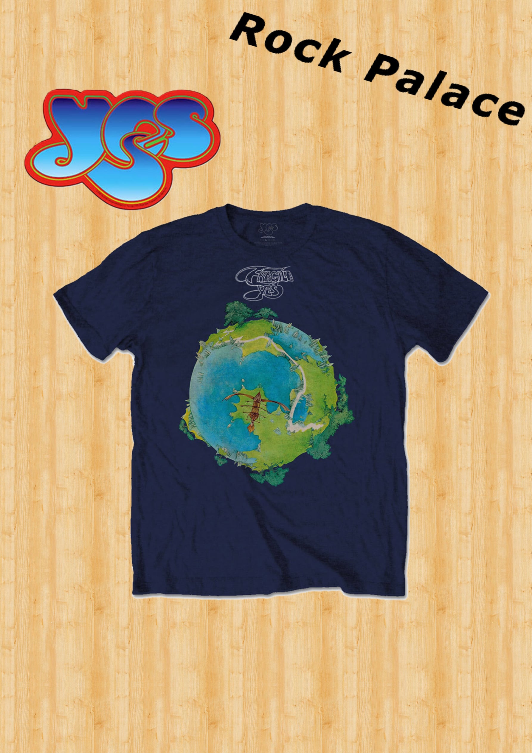 激レア イエス 2003年バンド ツアーTシャツ こわれもの 男性Lサイズ 激