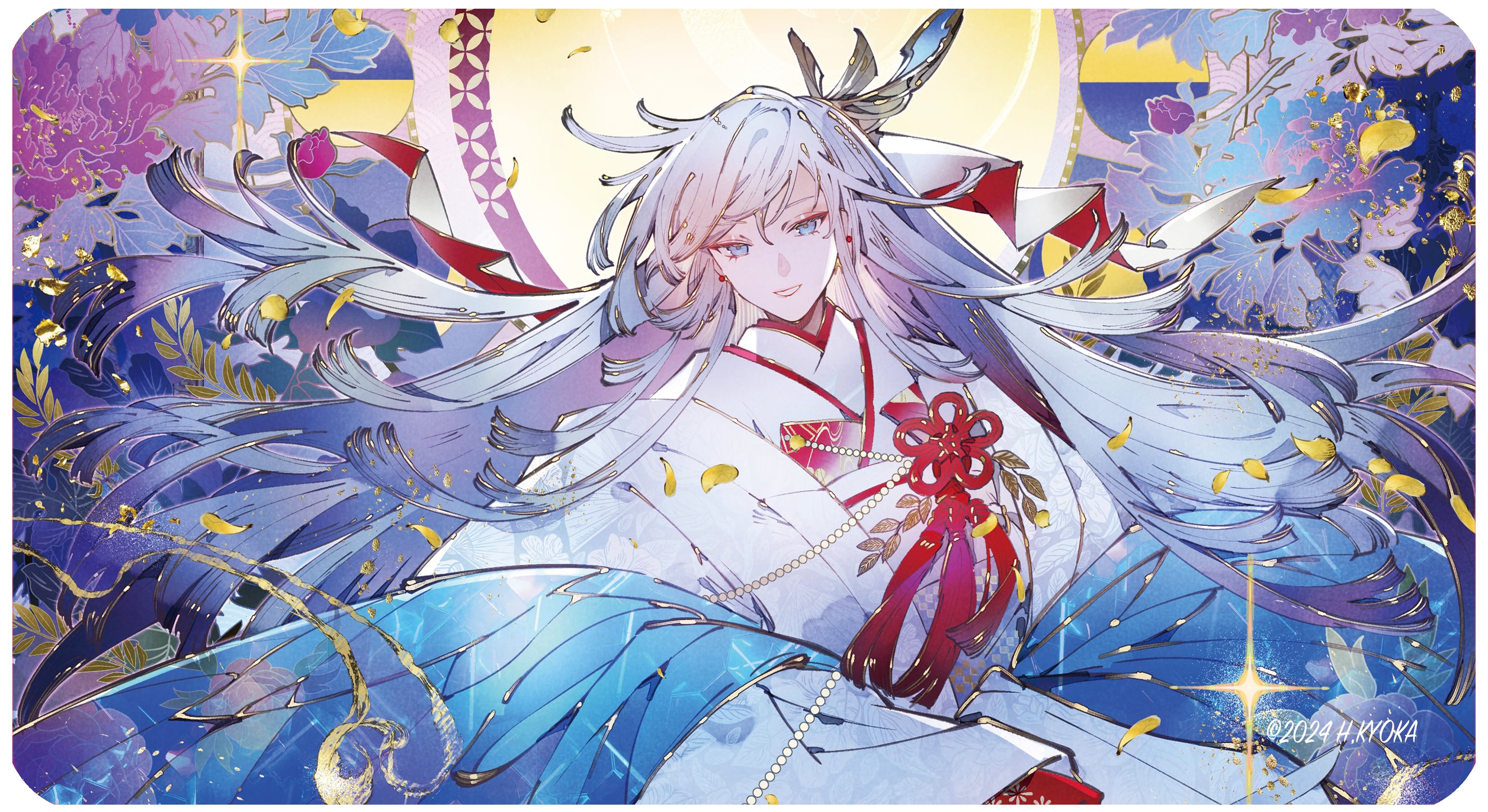 ☆展示会出品イラスト☆匈歌ハトリ先生☆Celestial_Damsel 柄☆プレイ