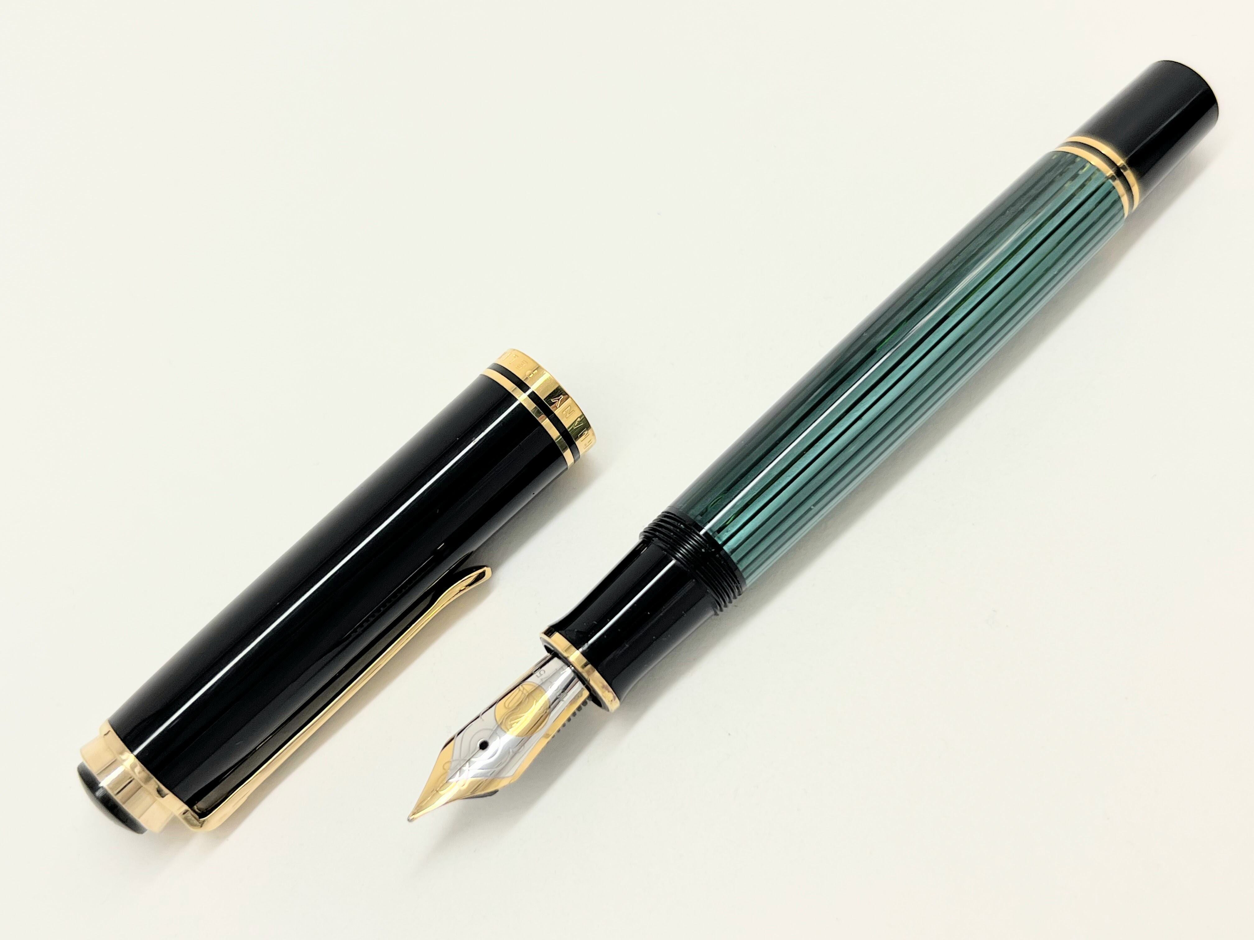 ペリカン スーベレーン M800 青縞 Pelikan Souverän M800 （極細字