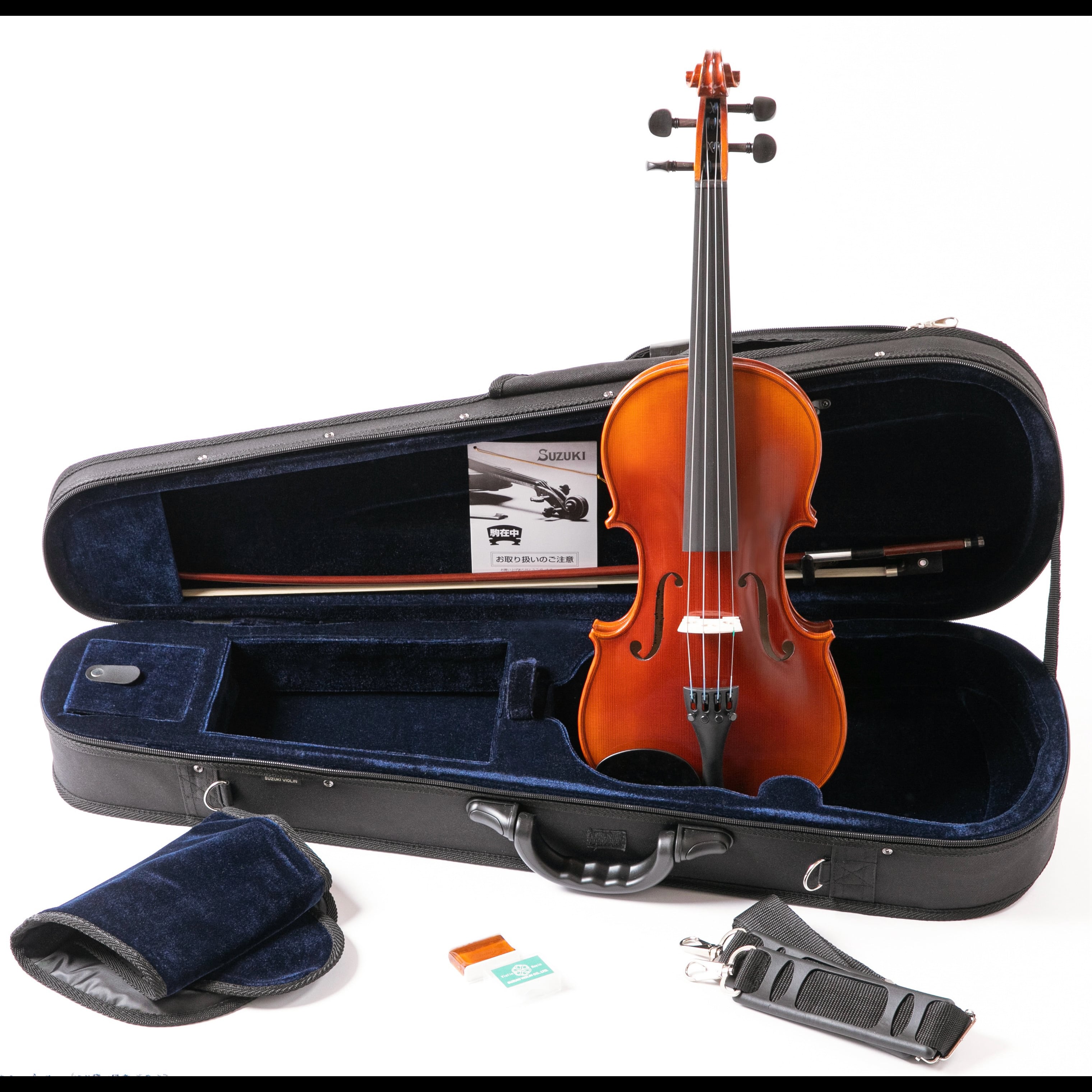 SUZUKIヴァイオリン 本体と弓・ケース付き新品】SUZUKI アウトフィット