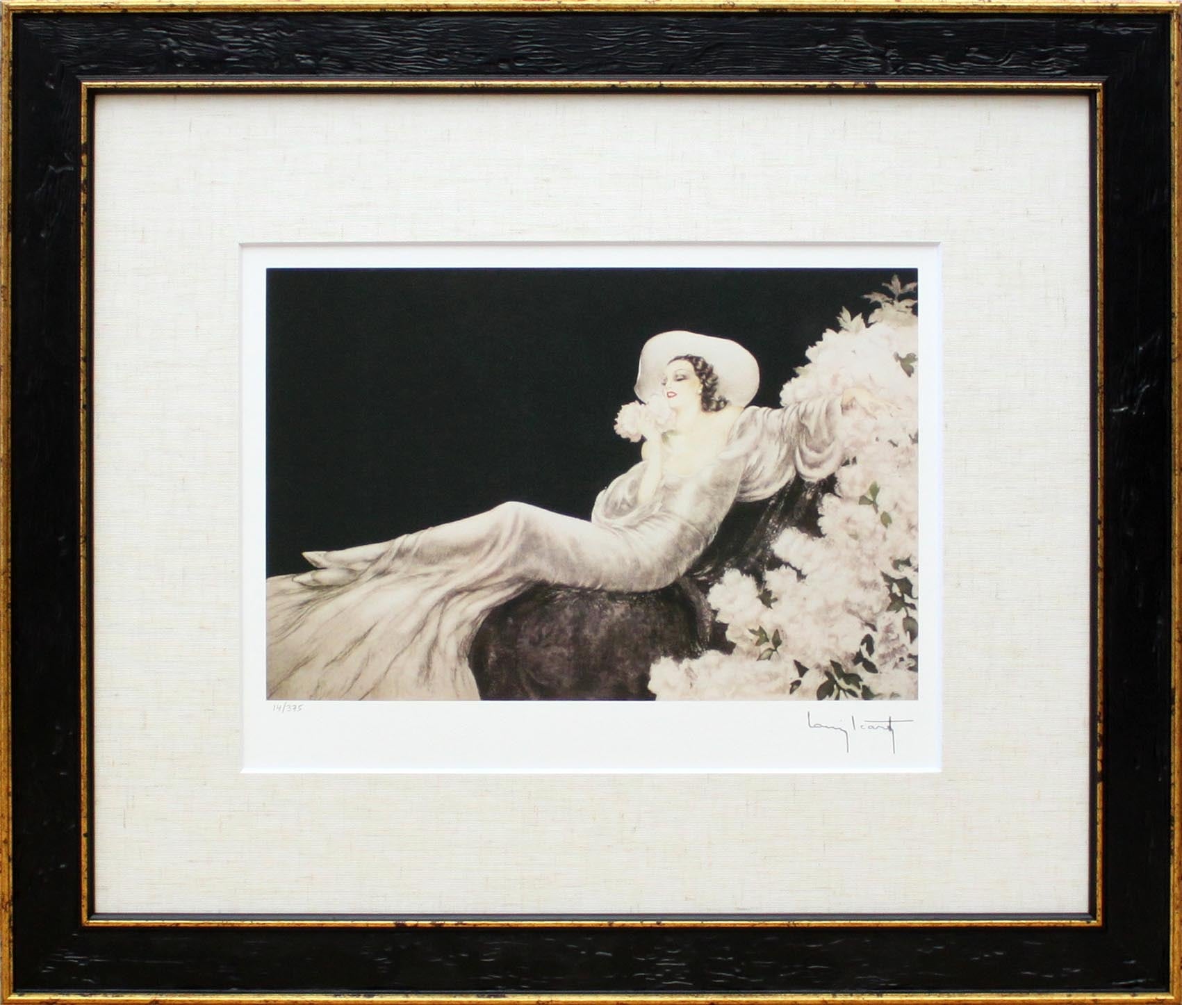 真作保証ルイ・イカール「スピード」エッチング 直筆サイン 版画 絵画