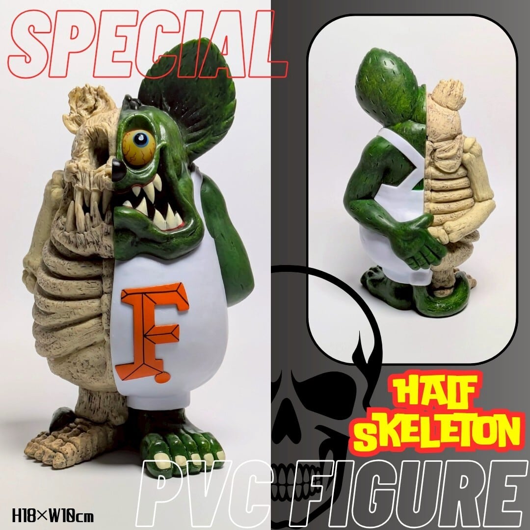 ♧ 再入荷！【Rat Fink ラットフィンク】 PVCフィギュア LIMITED Half