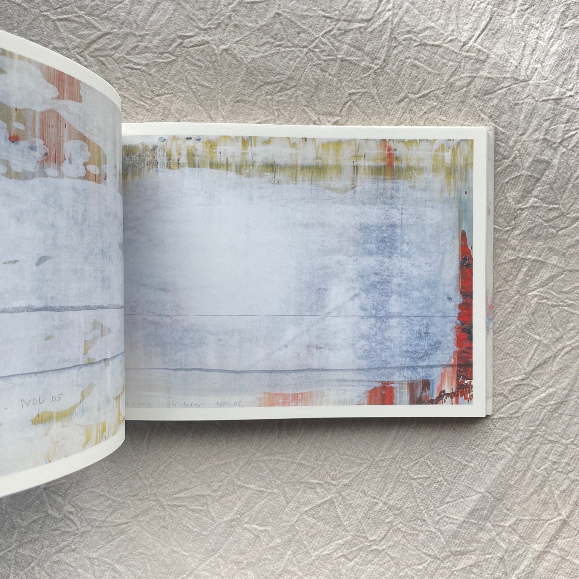 限定マット額装品/ゲルハルト・リヒター/Study for Clouds