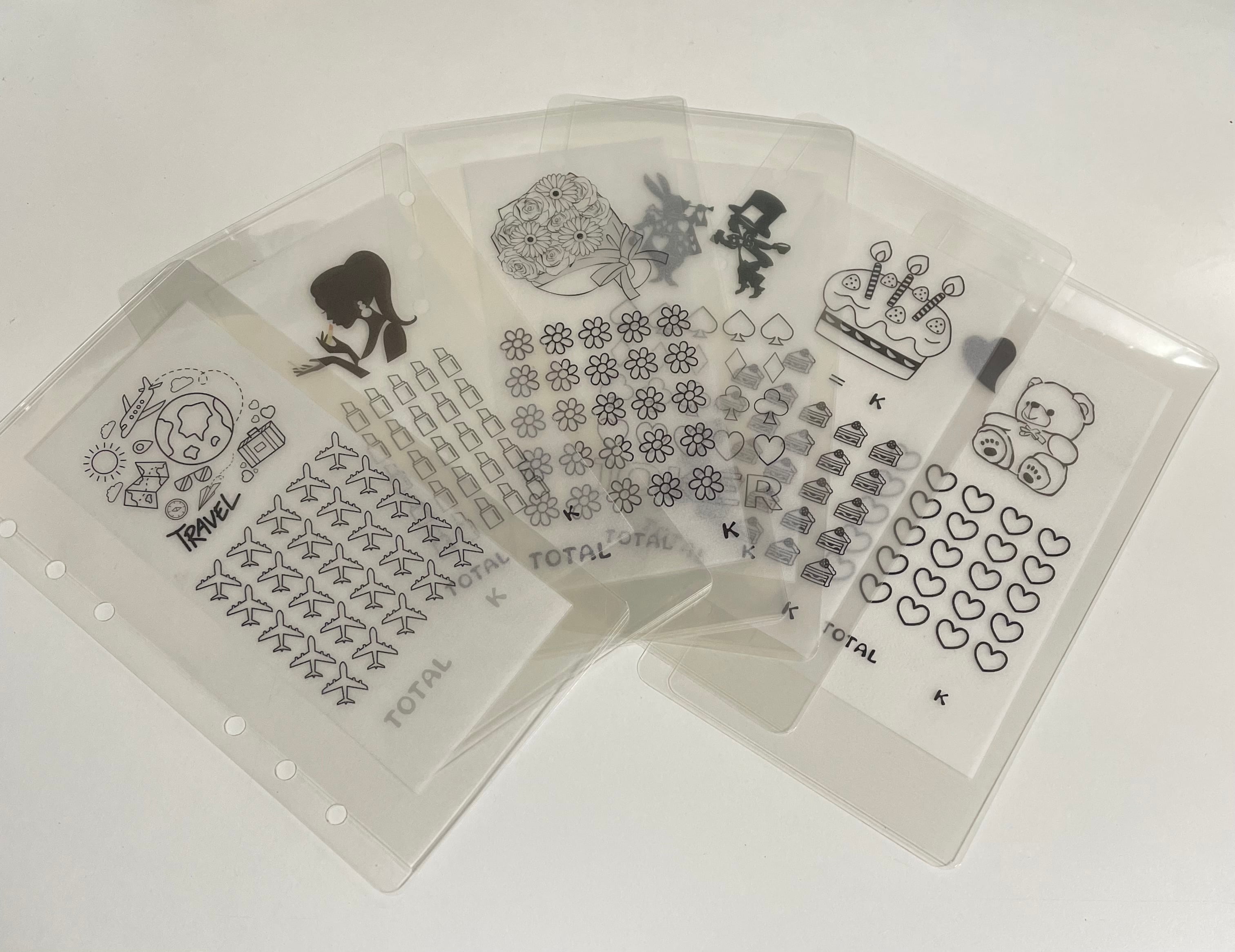 バインダーカバー saving バインダー 韓国 貯金バインダー 韓国製