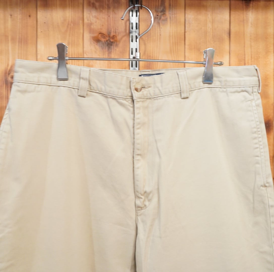 90s ラルフローレン ノータックチノ ポロチノ 未使用 W34 L30 楽天市場