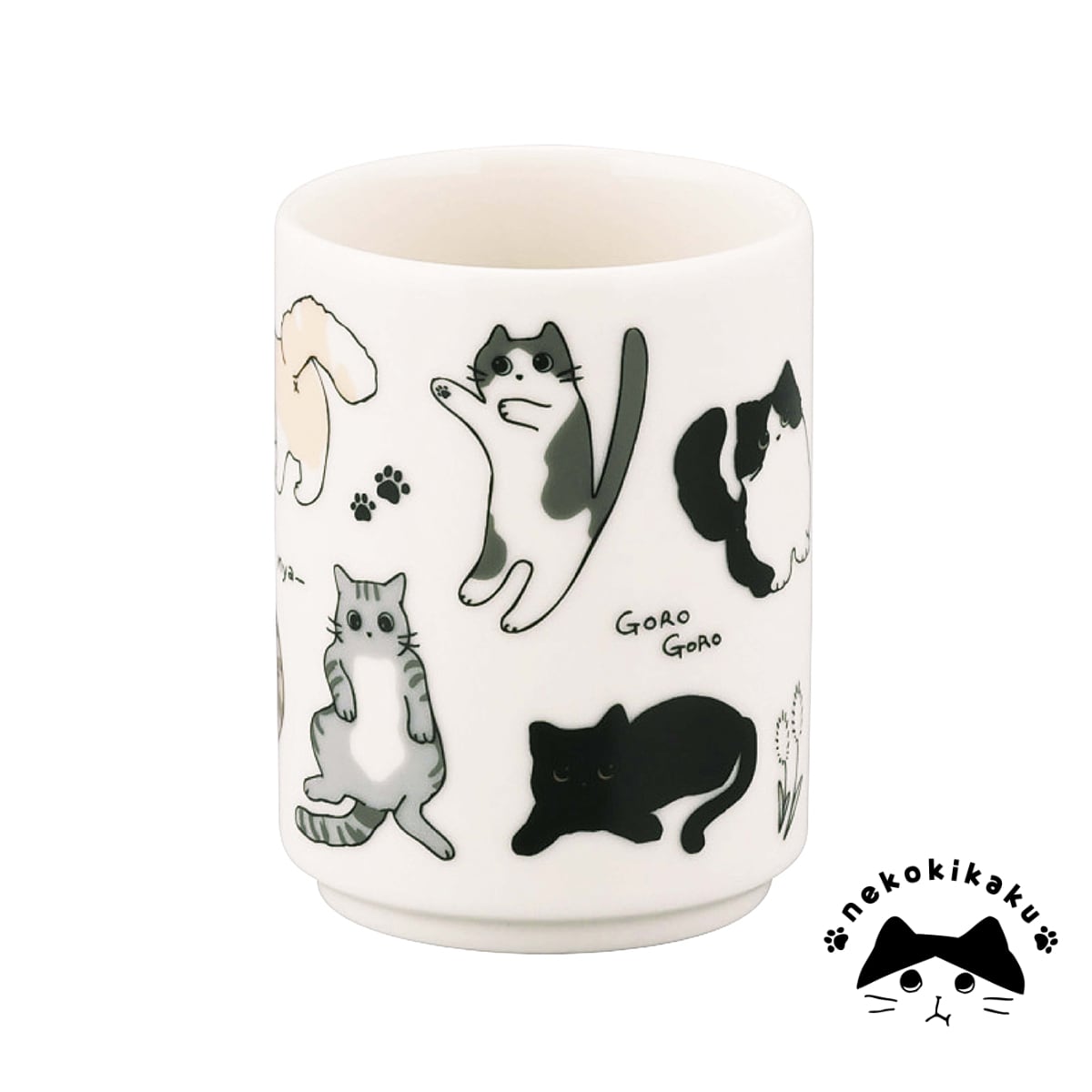 MEOW! MEOW!】寿司湯呑（猫集合）【NEK30】NEK31-327 | yamaka