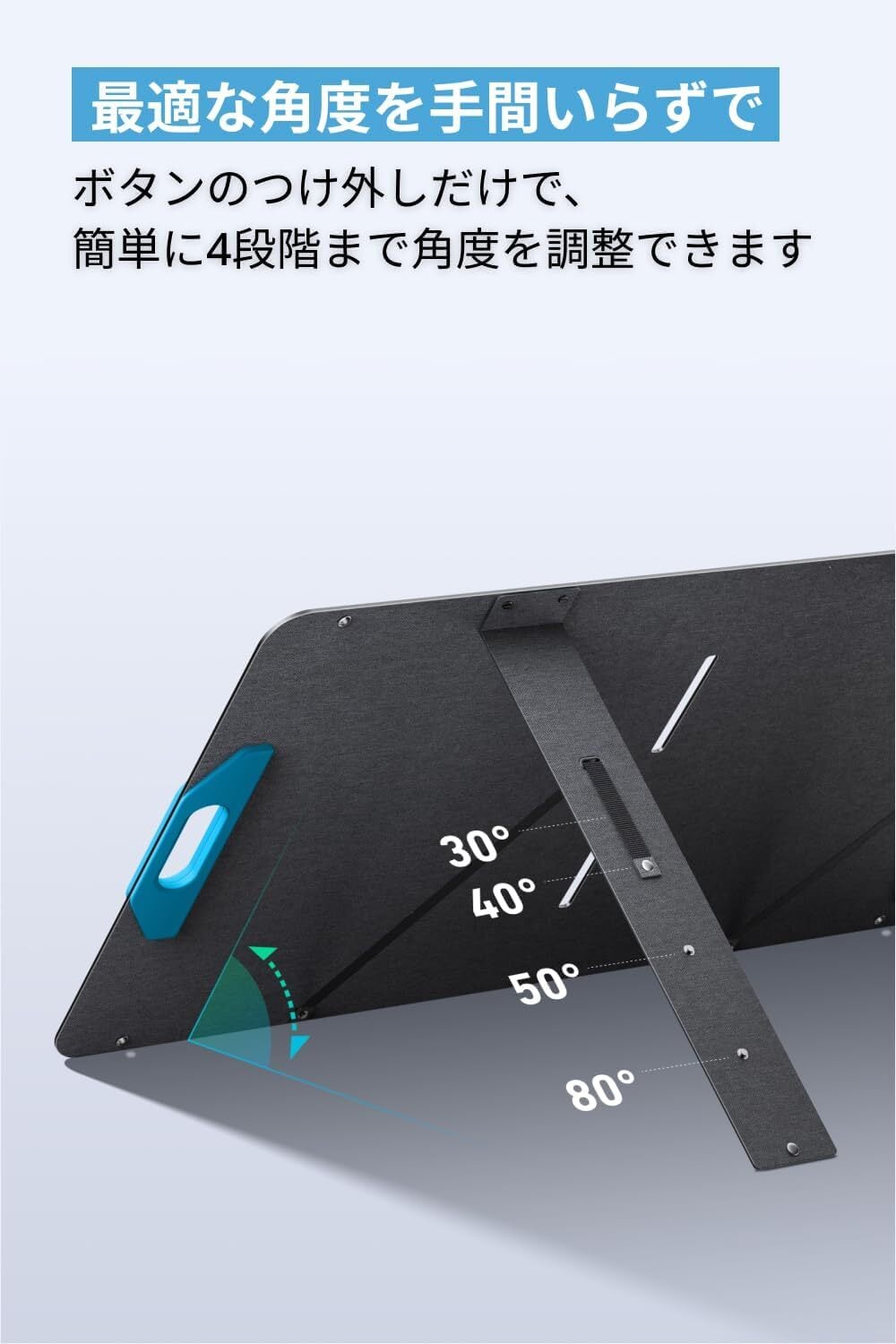 Anker Solix PS100 Portable Solar Panel ソーラーパネル 100W