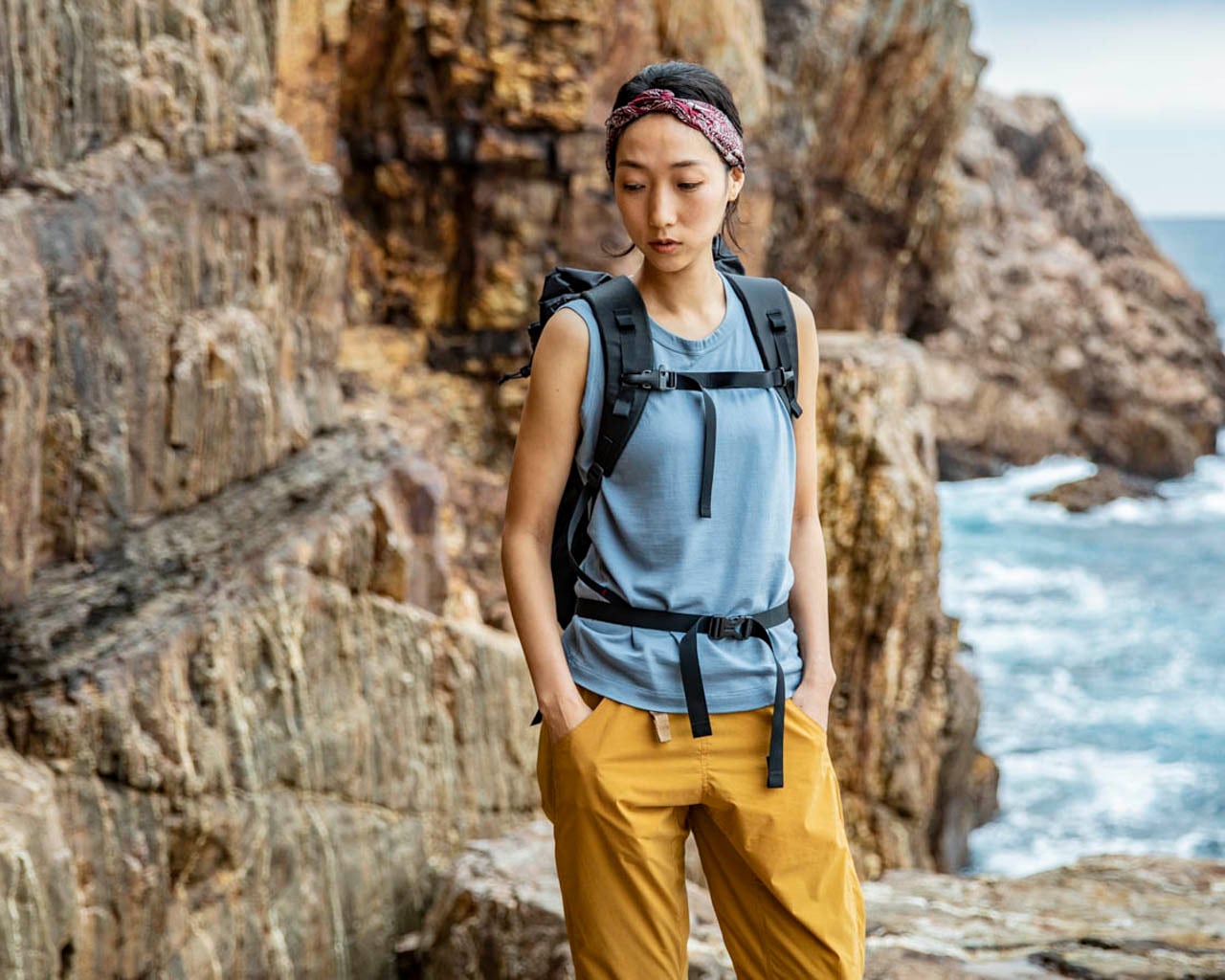 山と道 メリノライト タンク XL】 オールメッシュ・速乾メリノウール