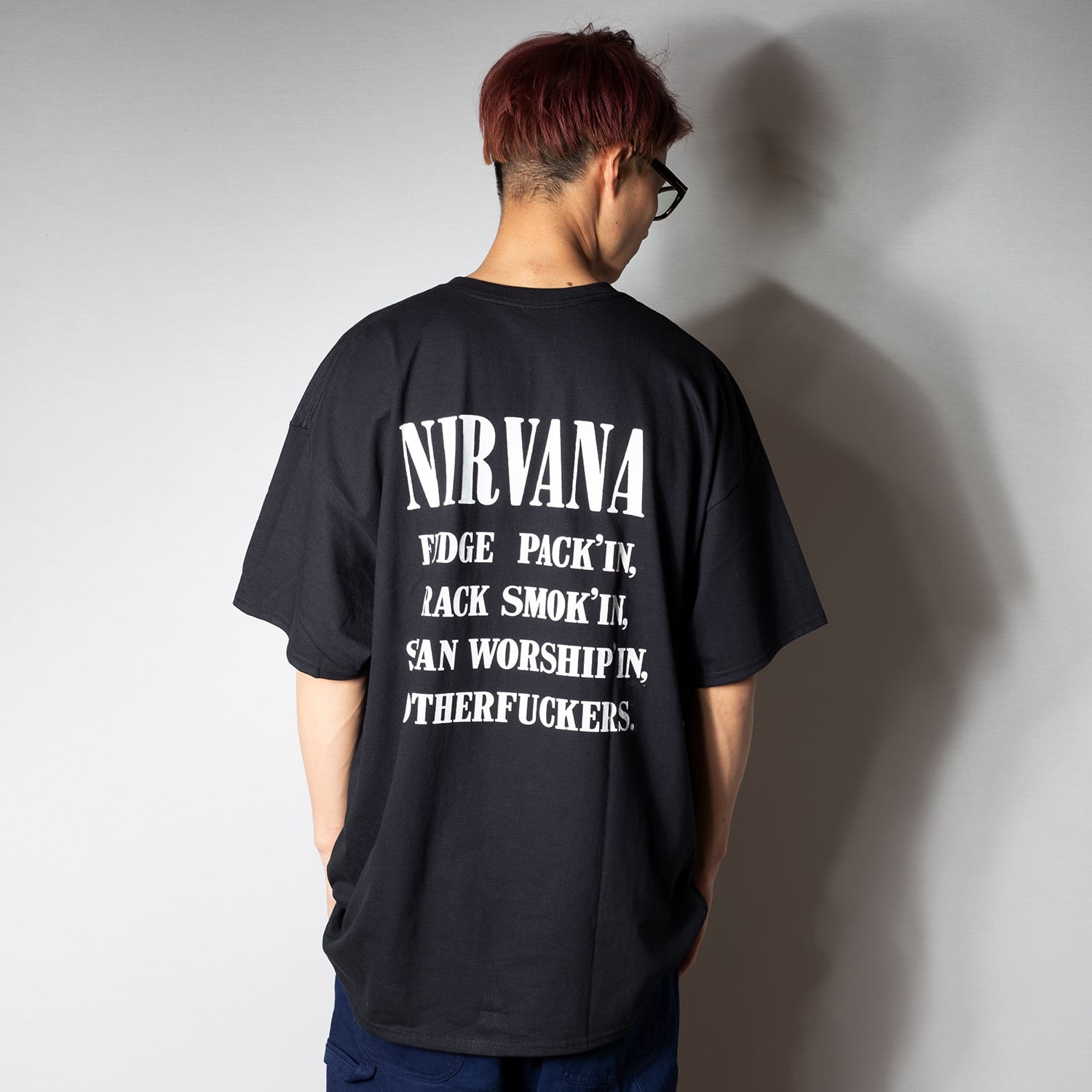 NIRVANA ニルヴァーナ 「BLEACH」 Tシャツ【GILDAN】--- KURT COBAIN