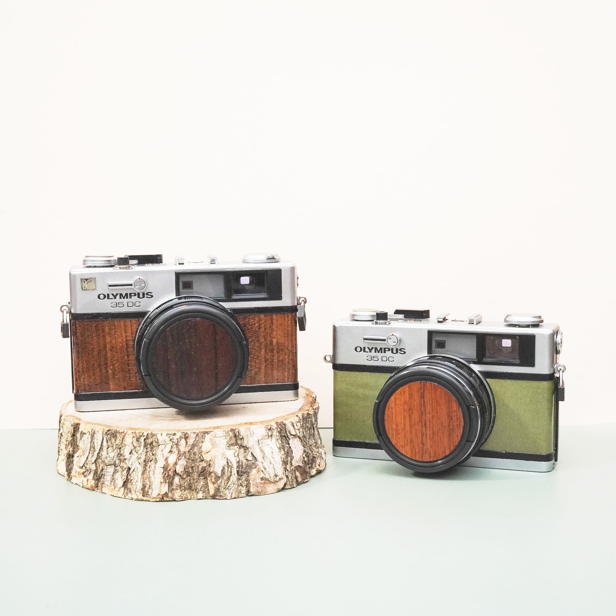 Matcha Green 抹茶グリーン Olympus 35DC | Macha Cameras