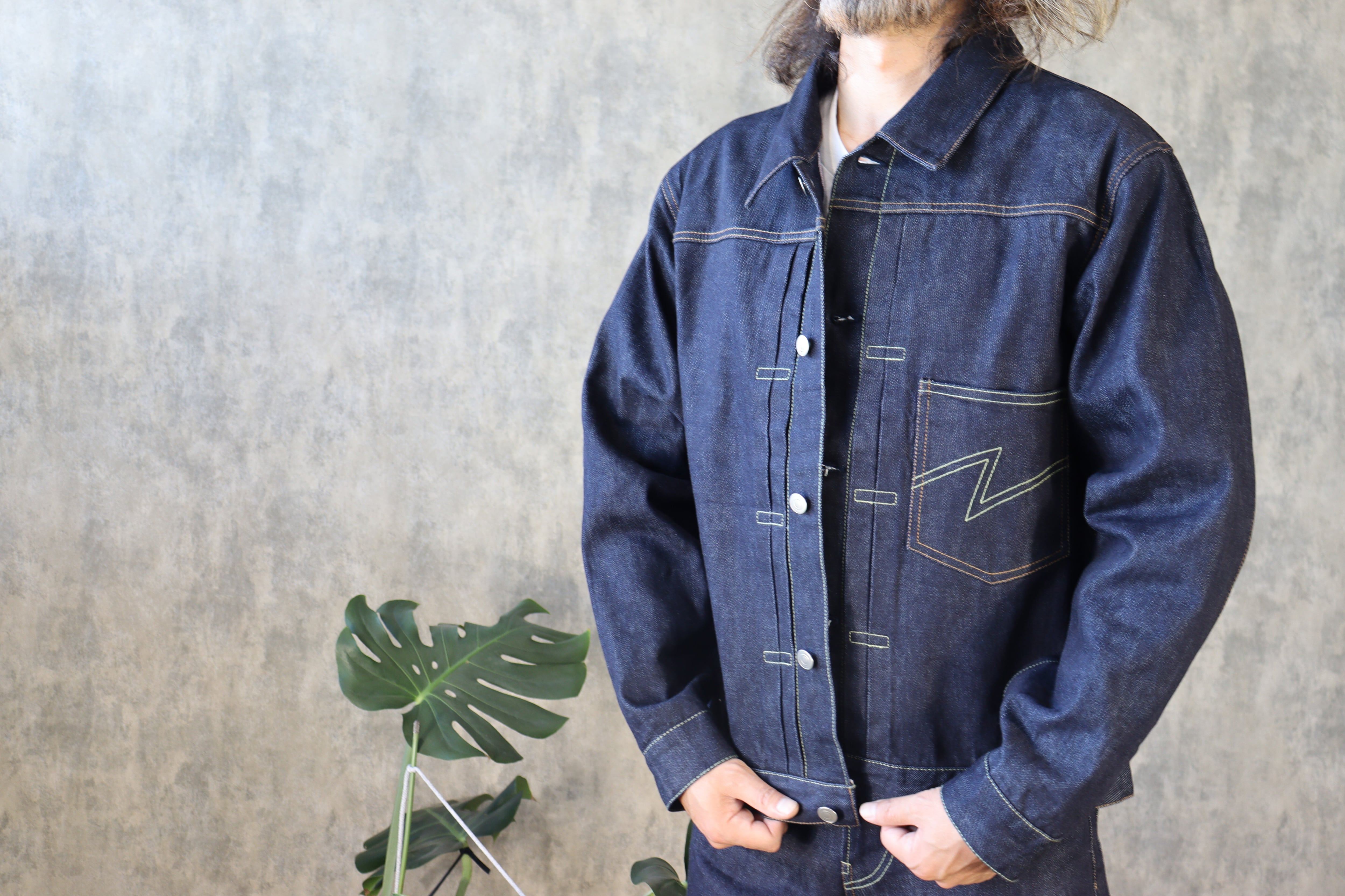 WR-3414005 ZⅢ 14oz岡山デニム超撥水セルビッチデニムジャケット | RGB