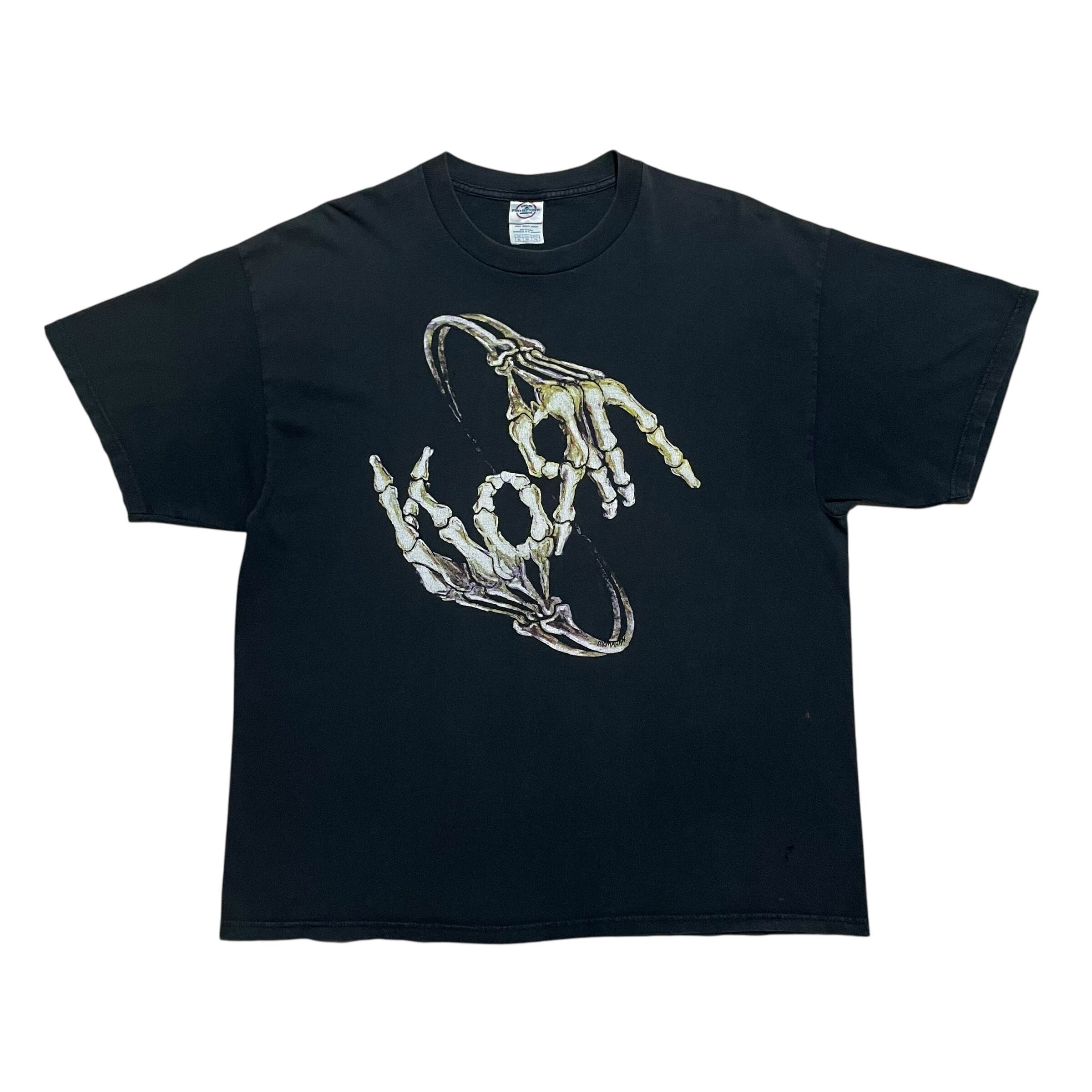 KORN TOUR 2004 BONE HAND SIGN DELTA コーン t-shirt XL 7040 | CONBO