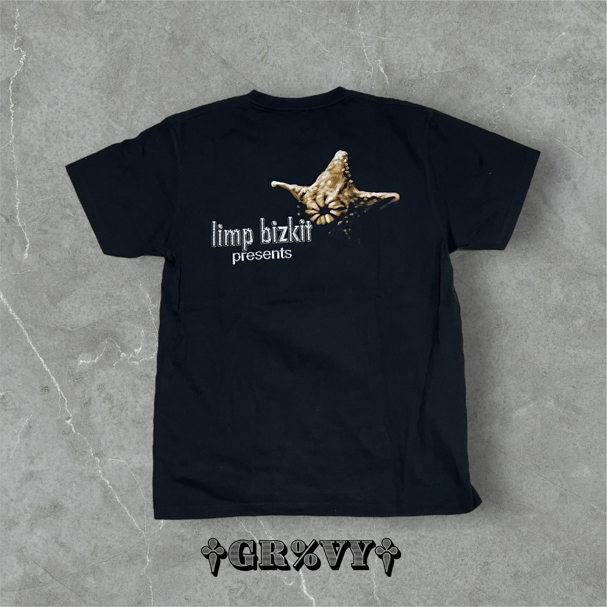 Limp Bizkit チョコレート ヒトデ グラフィックプリント ロックバンド