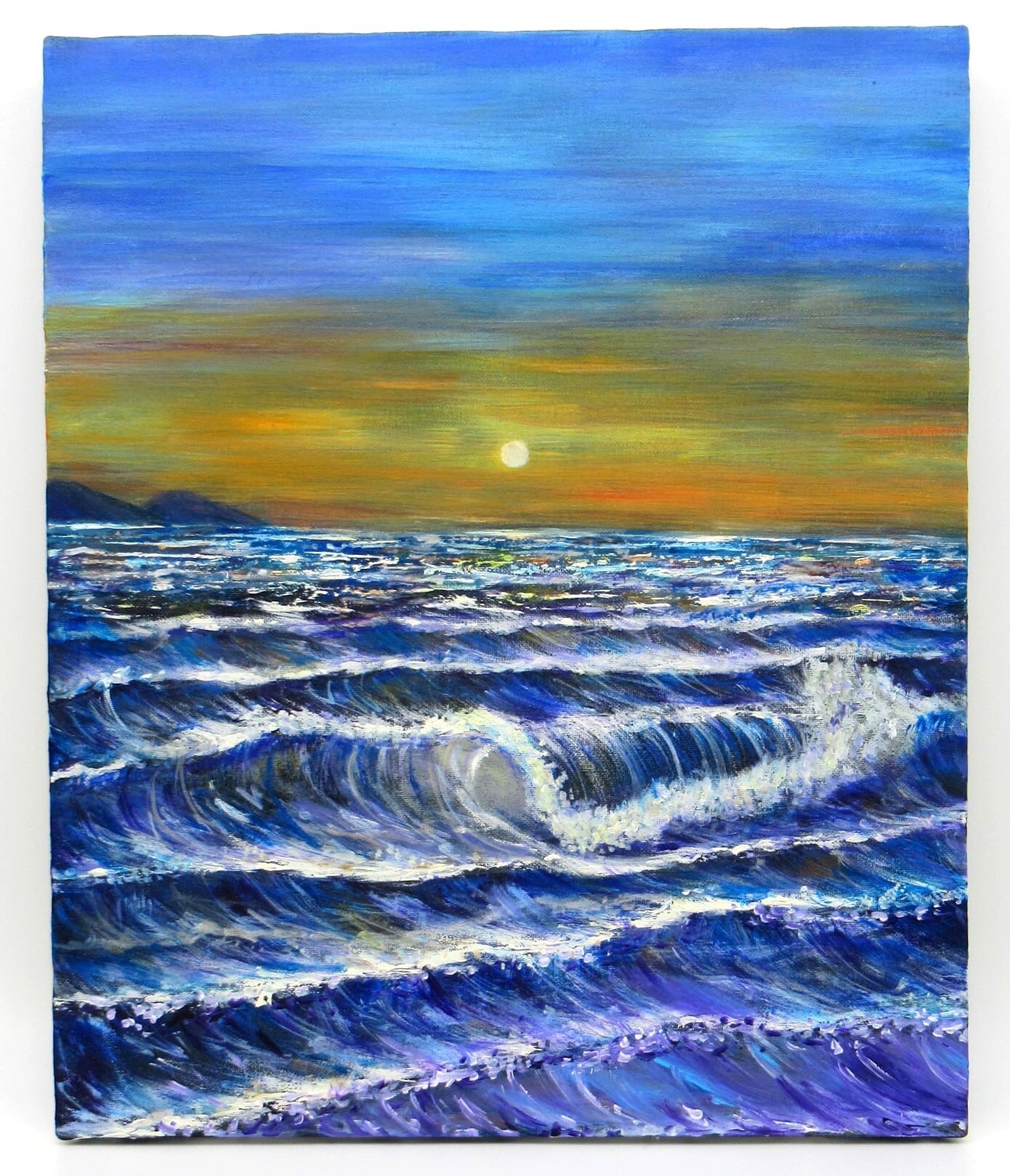 アート作品 アクリル画 命溢れる深海の生き物たちB アート作品