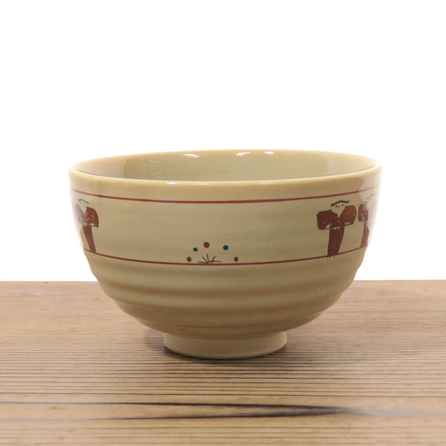 茶道具 陶器 赤膚焼 大塩昭山 風炉 陶器風炉 紅鉢風炉 アンティーク 骨董品