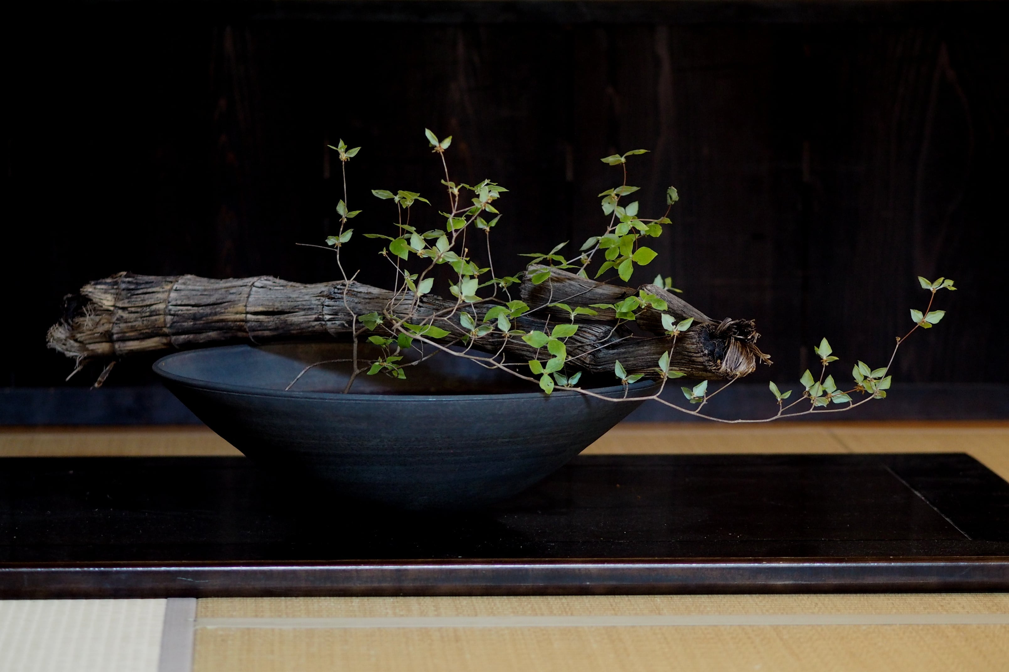 伊藤環 錆銀彩コンタクト大鉢 | 陶屋なづな