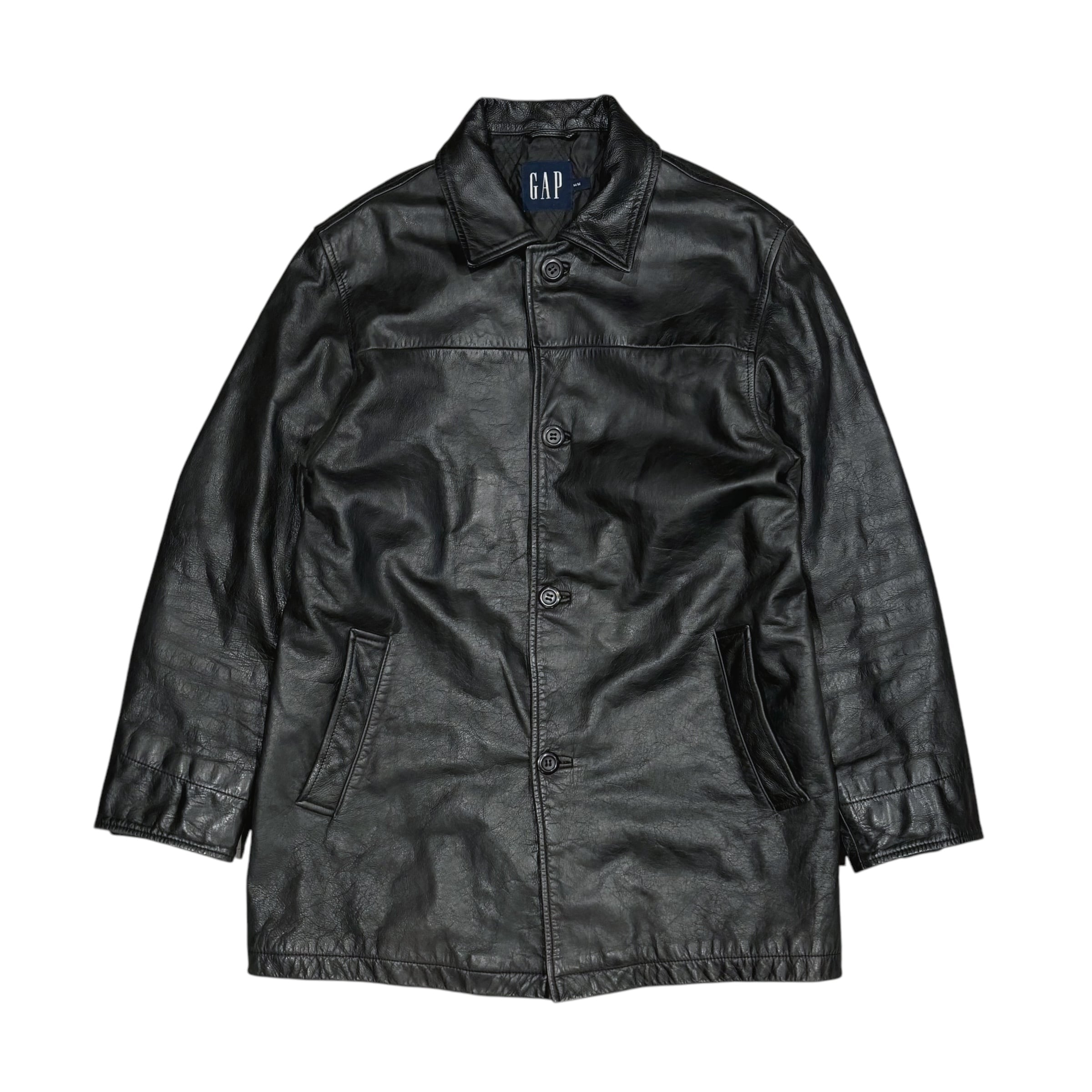 野村訓市 オールドGAP レザーカーコート OLD GAP レザーカーコート野村訓市