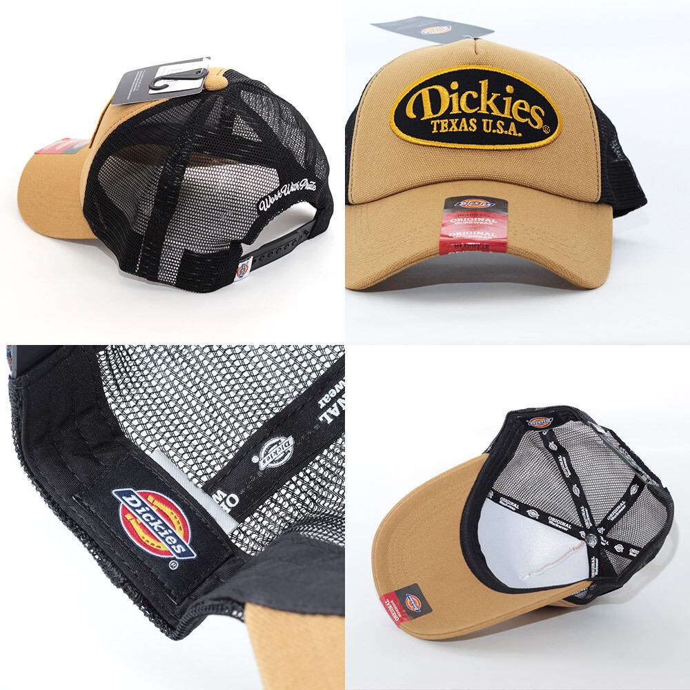 メッシュキャップ 帽子 DICKIES ディッキーズ EX CANVAS MESH CAP