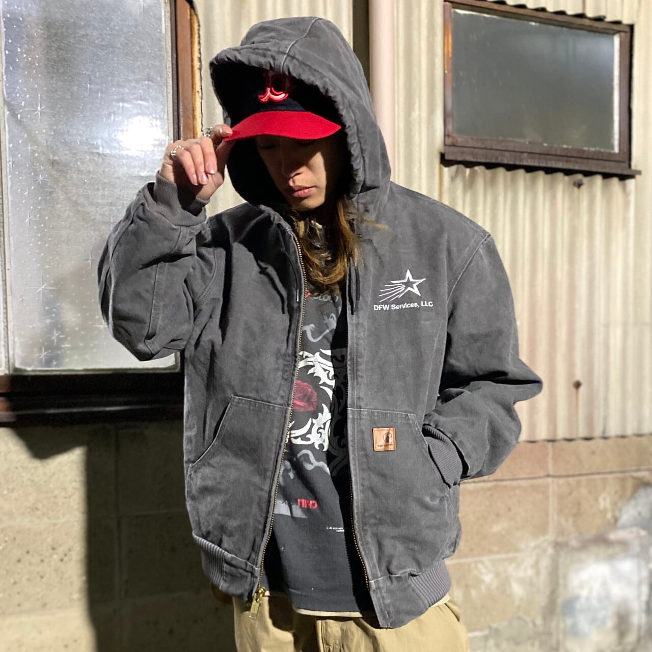 Carhartt アクティブパーカー アクティブジャケット S