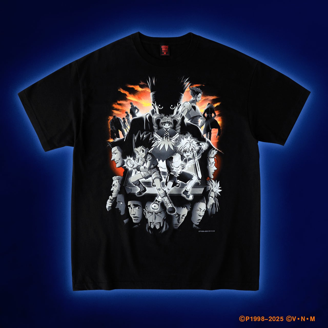 HUNTER×HUNTER × GEEKS RULE SILKSCREEN PRINTING T SHIRT “グリード