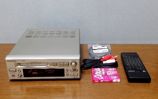 MD再生動作確認済み】ONKYO MD-105TX MDレコーダーMD再生動作確認済み