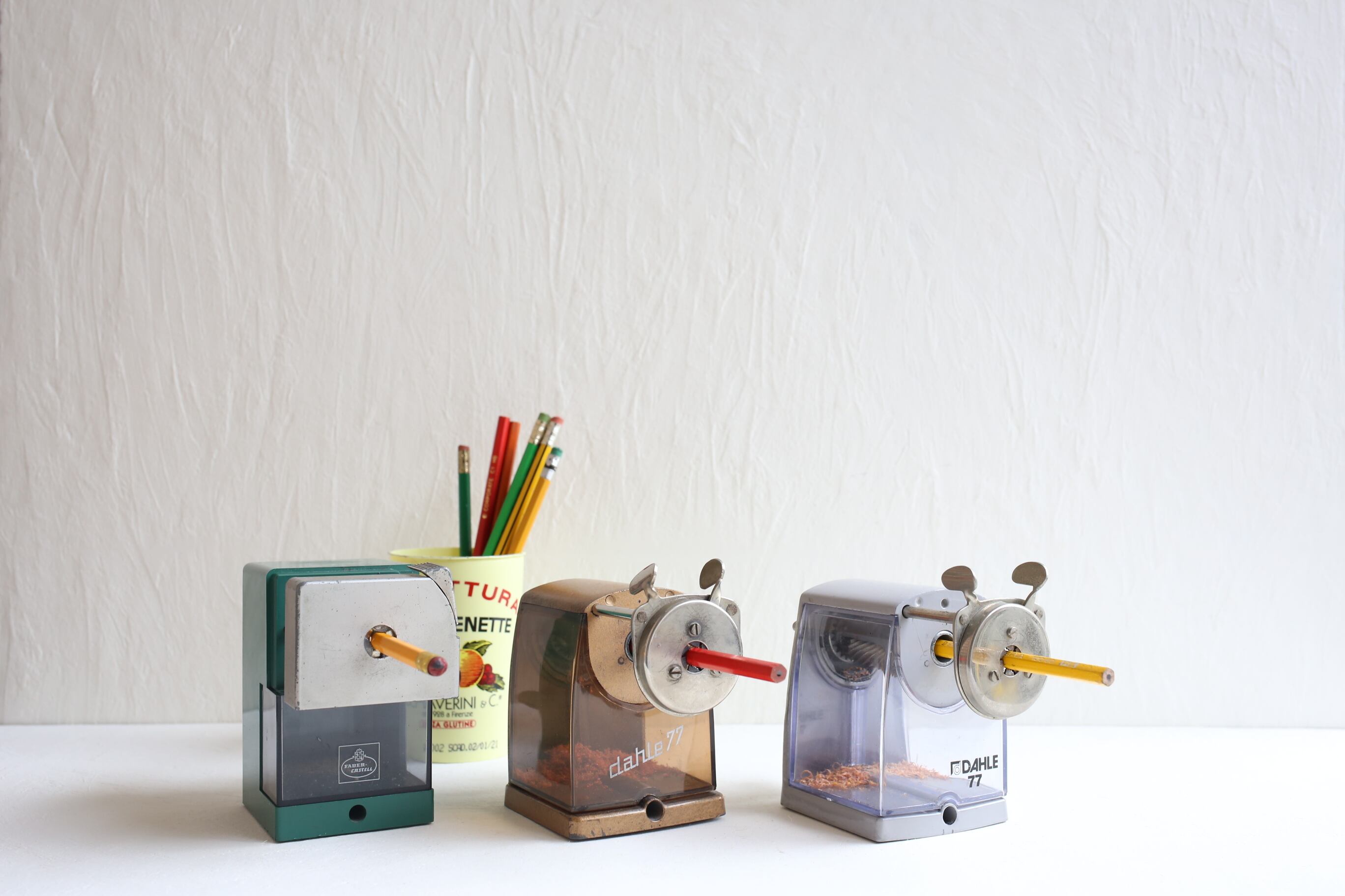 ドイツ ヴィンテージ DAHLE ダーレ 鉛筆削り『DAHLE 77』メタル グレー