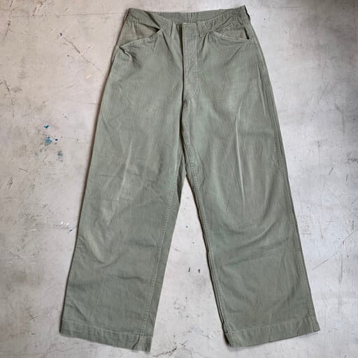 40's U.S.MARINE CORPS P-41 HBTトラウザーズ カーキ USMC