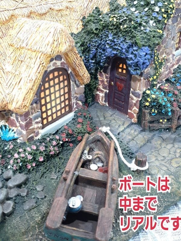 トーマスキンケード氏監修のジオラマ。英国の会議堂 トーマス