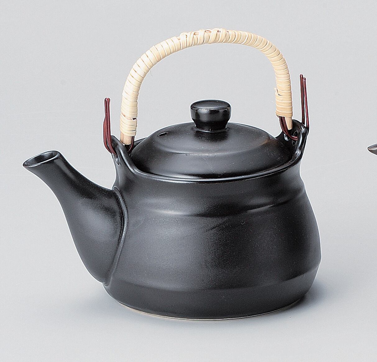 Y1051 山源 黒釉耐熱土瓶6号 薬用土瓶 常滑焼 | ヤマキイカイのネット