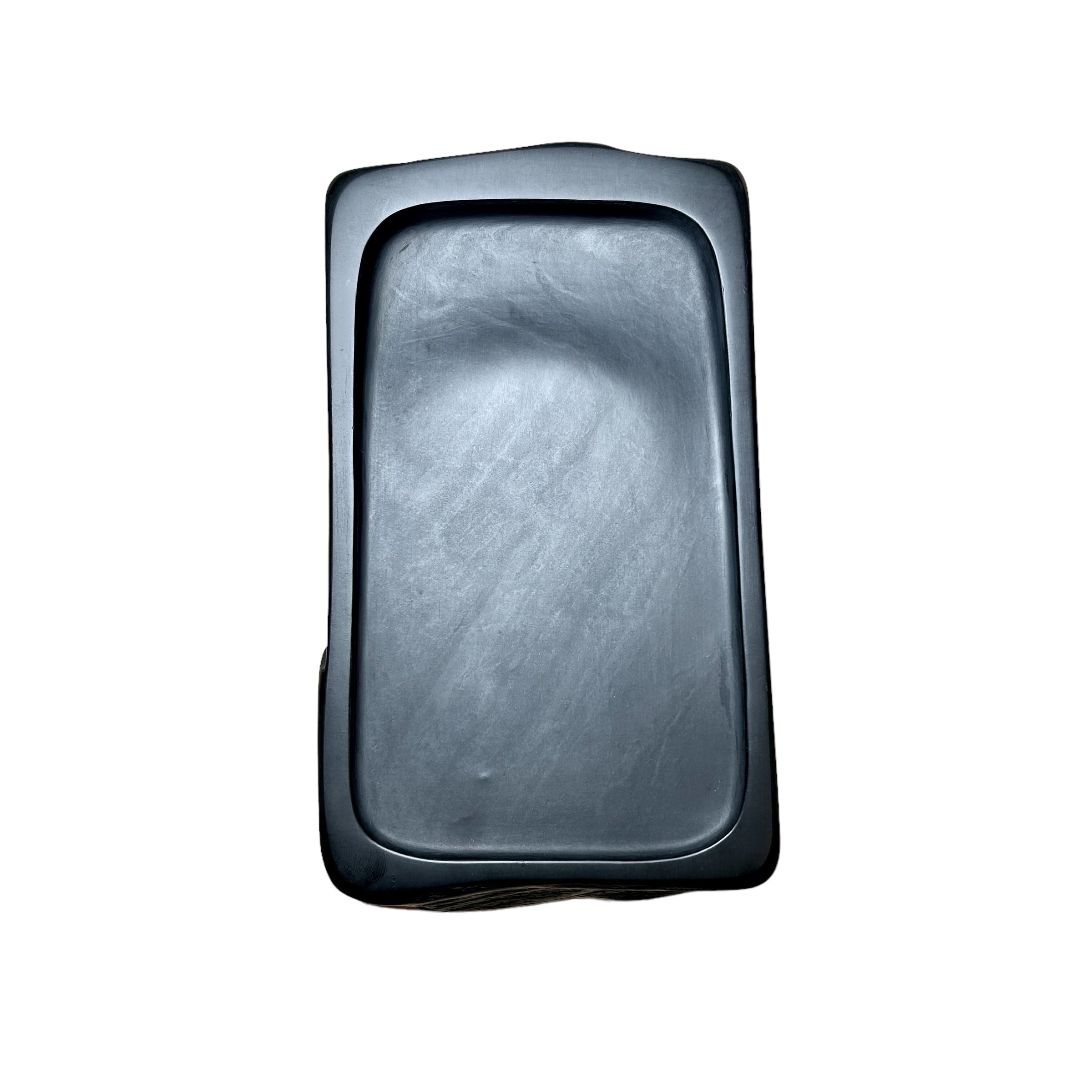 ⭕️龍渓石硯 「流雲硯」 大森丁斉 破天荒 日展入選 女性好み バランス