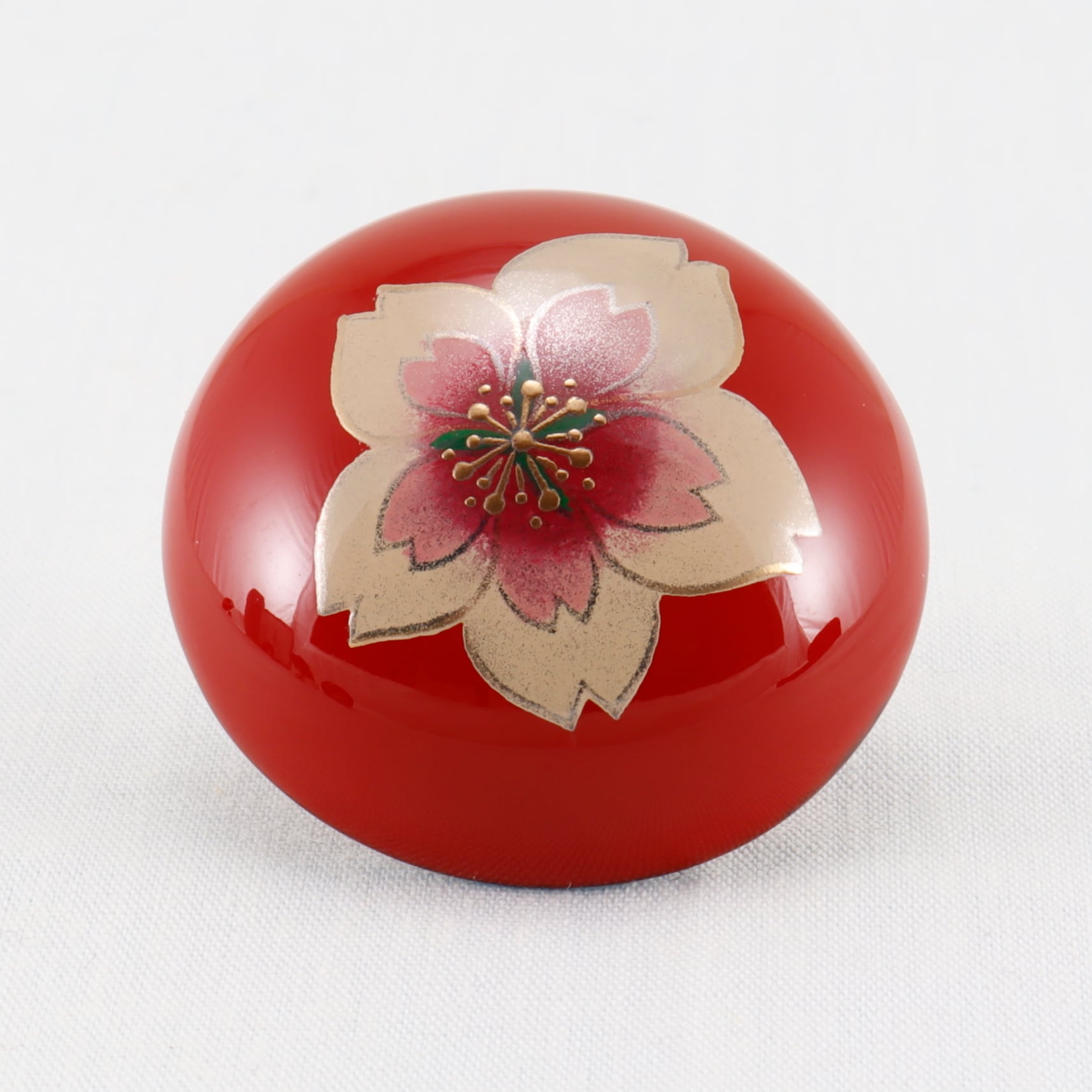 朱塗 三つ組 輪島塗 蒔絵 ca385b3d18221cec60f2ef8f331461