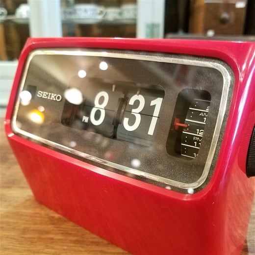 スペースエイジなSEIKOのパタパタ時計 | 旧式生活雑貨店 神戸トランヂスタ