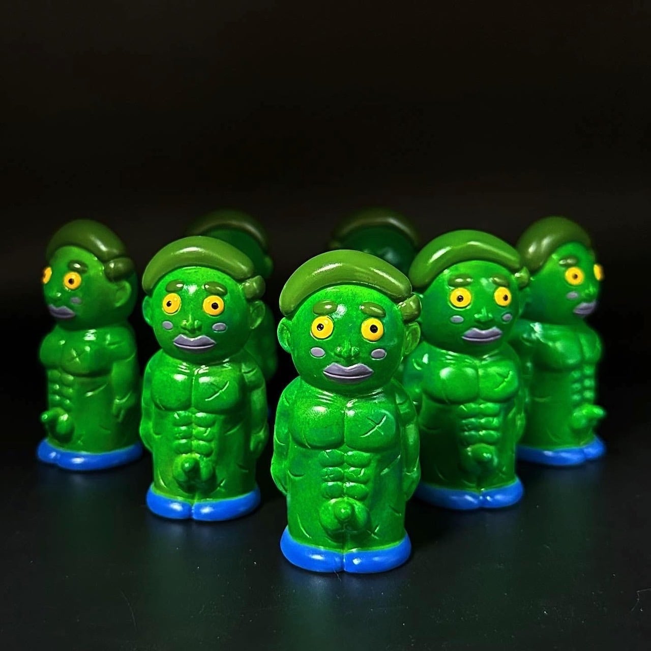 TOY SOLDIER 珍太郎 珍熊 ソフビ インディーズ TOY SOLDIER 珍太郎 珍