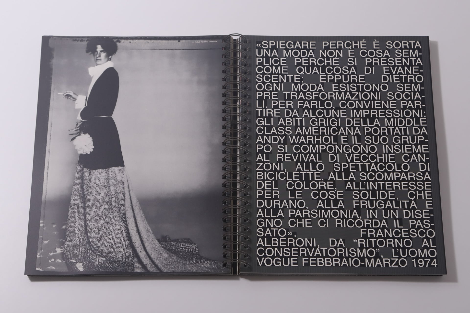 芸術写真 L'UOMO VOGUE1968-1998 STILE IN PROGRESS L'UOMO VOGUE