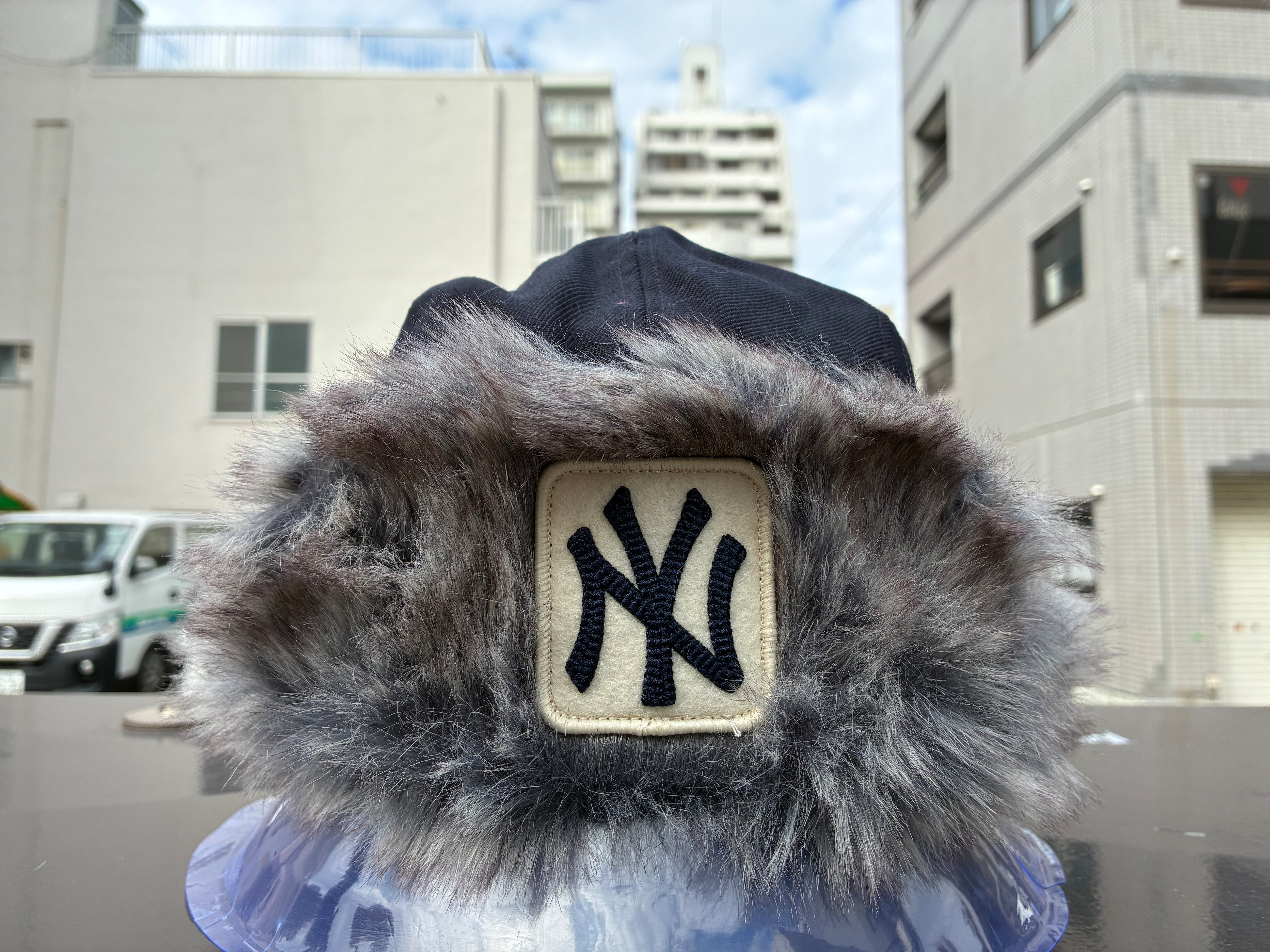 NEW ERA トラッパー ウール ニューヨーク・ヤンキース ネイビー