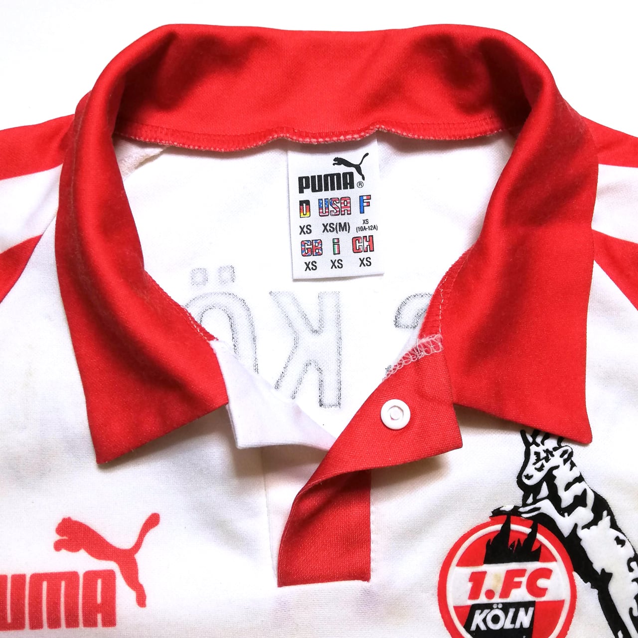 93-94 FCケルン プーマ 長袖ユニフォーム ブンデスリーガ 正規品 当時