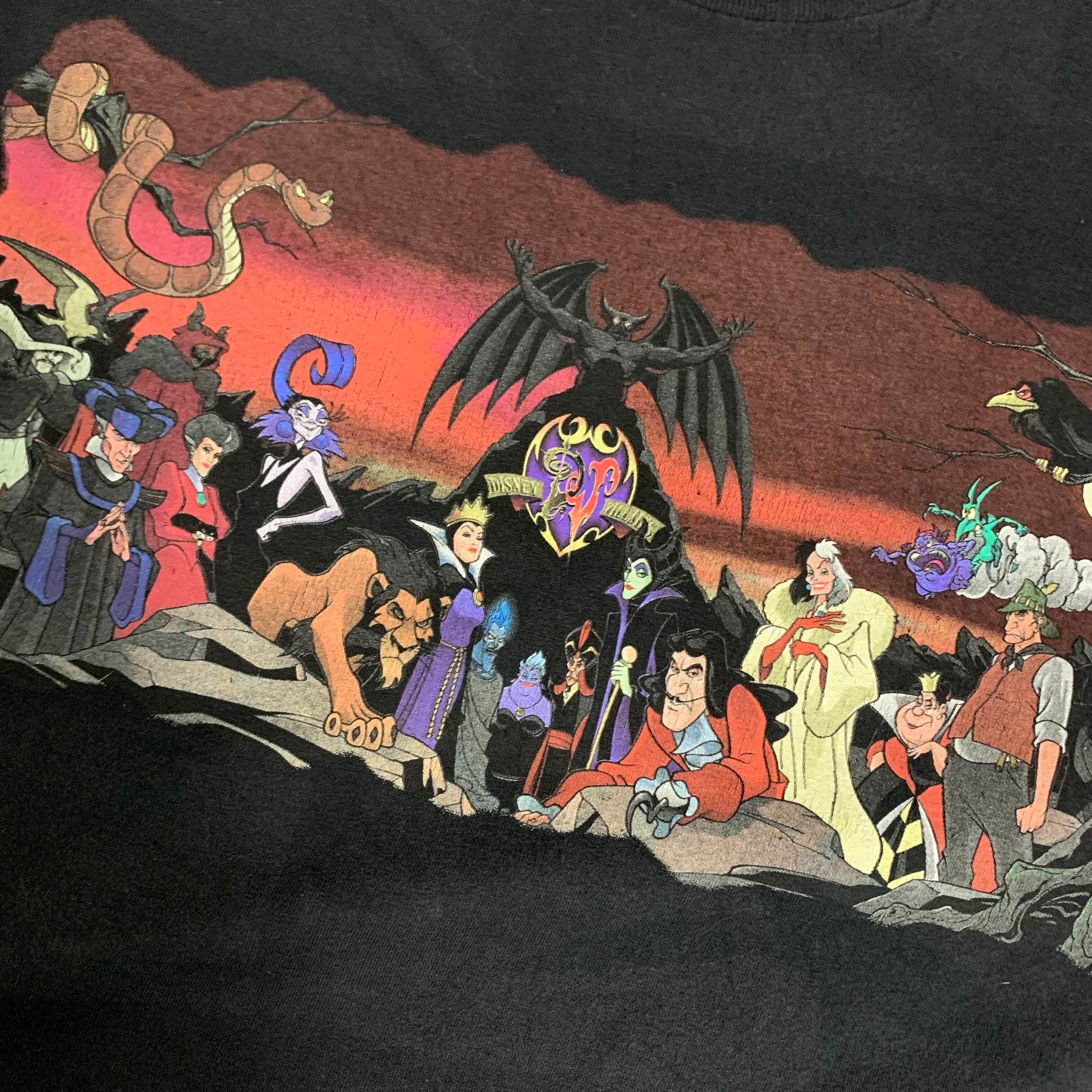 Disney【ディズニー】villains ヴィランズ vintage 90s Tシャツ | ATM