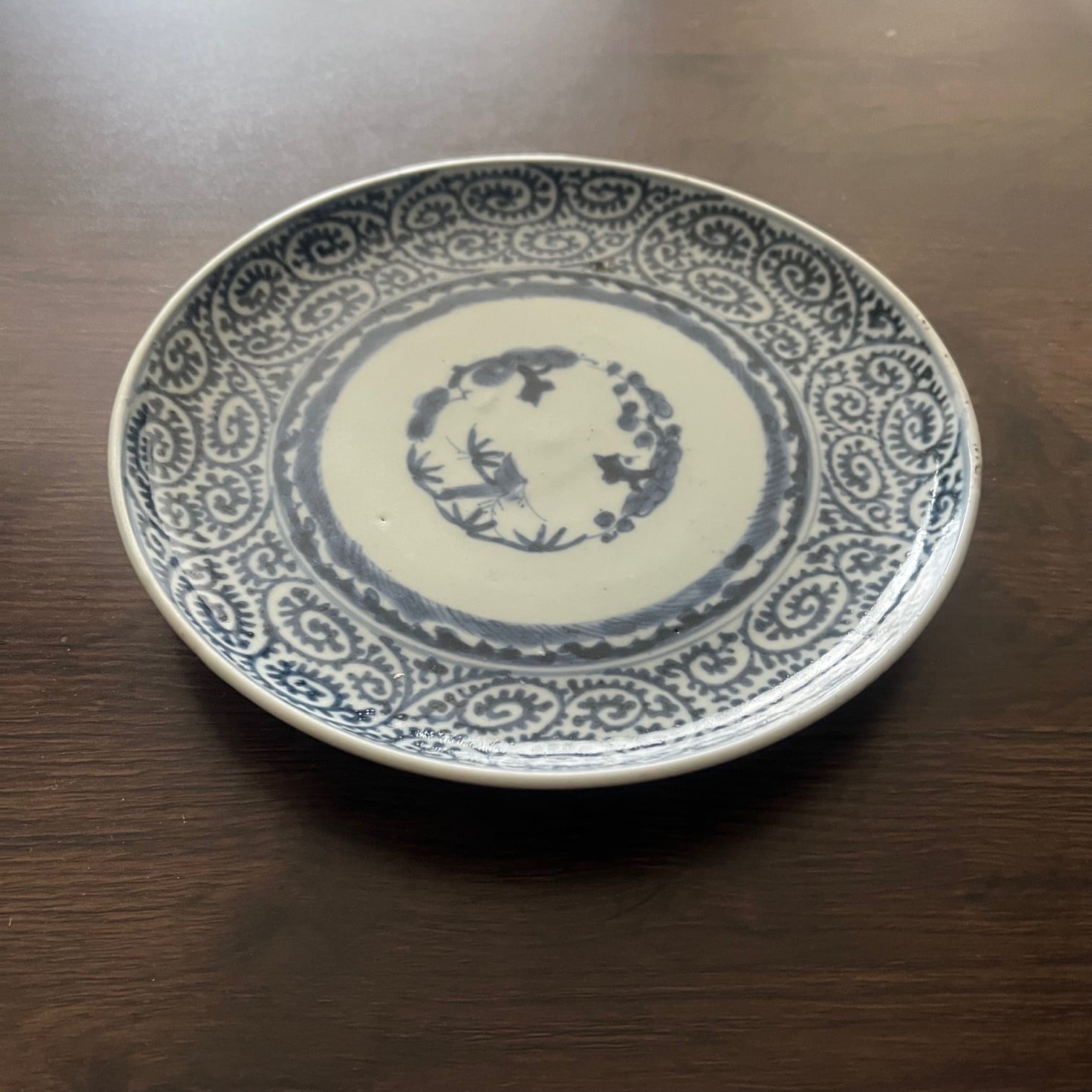 骨董品 蛸唐草文様 古伊万里 江戸時代｜古伊万里 極上品 染付