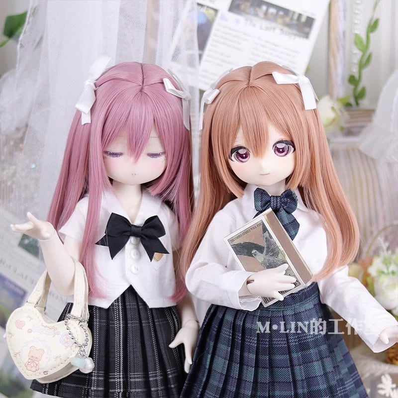 値下MDD用 ドール服 値下MDD用 ドール服 ヴィクトリカ アイ・ウィッグ付き